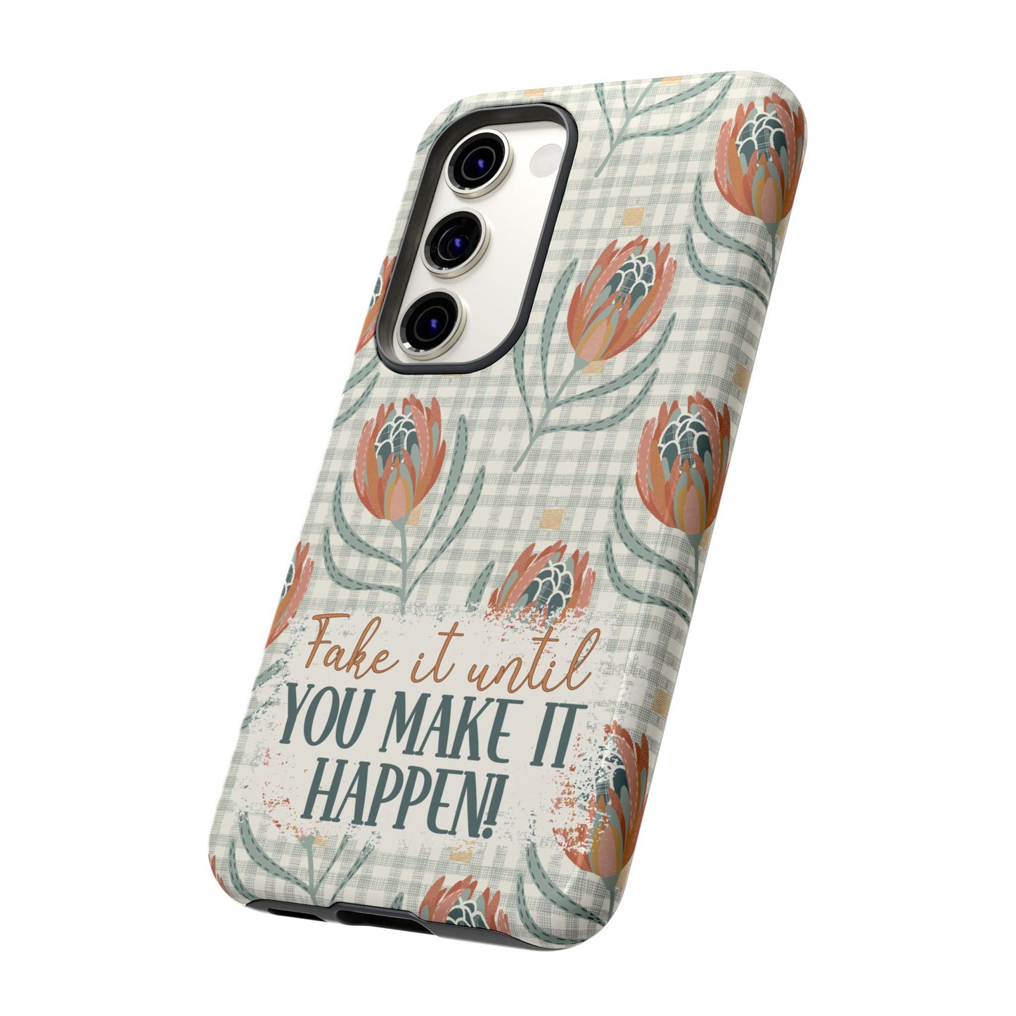 Personalised phone tough case - positive affirmation