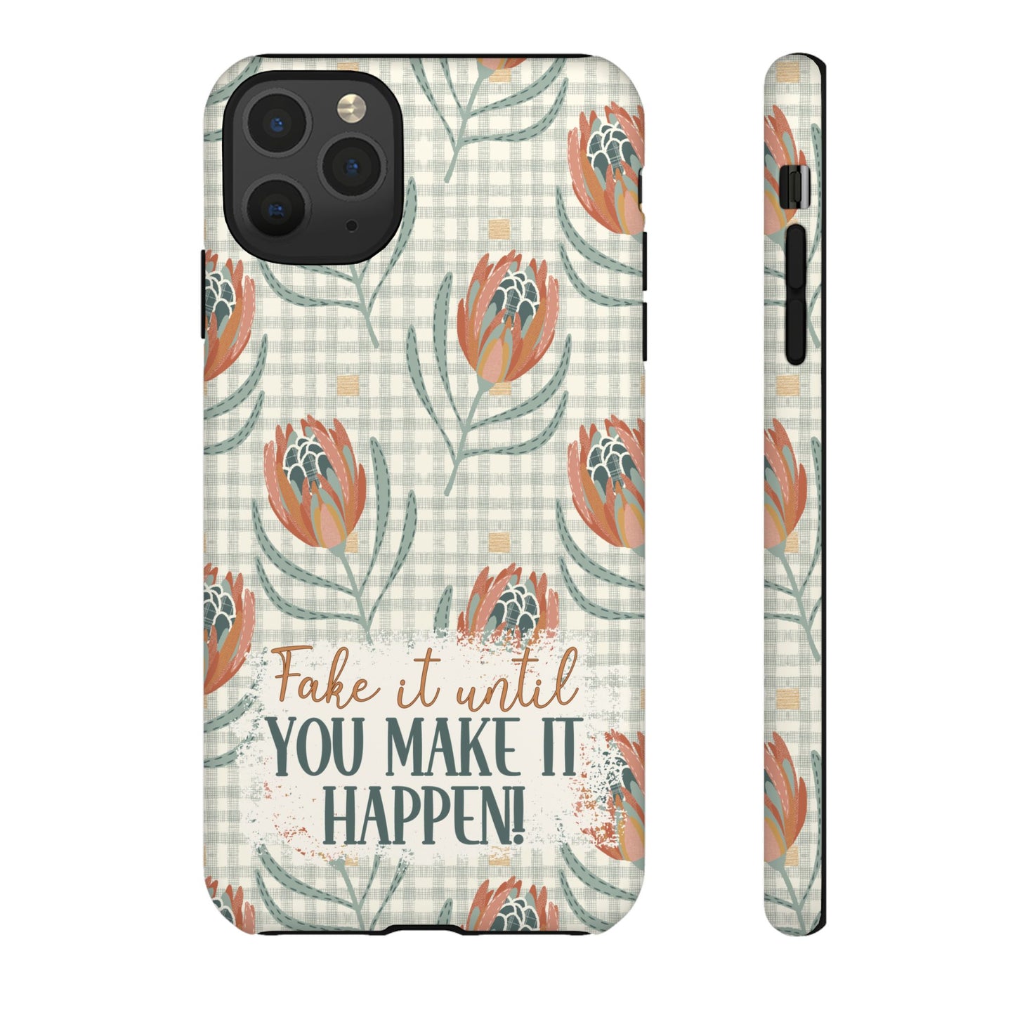 Personalised phone tough case - positive affirmation