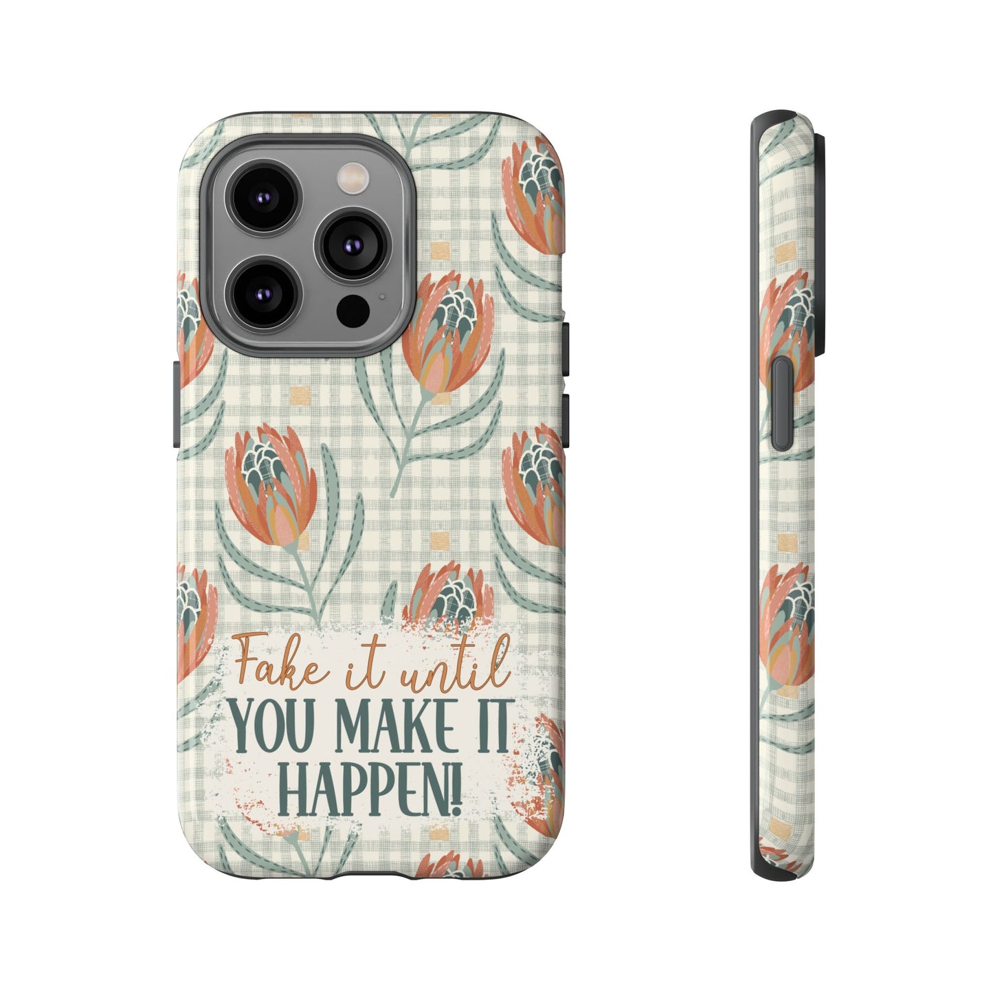 Personalised phone tough case - positive affirmation