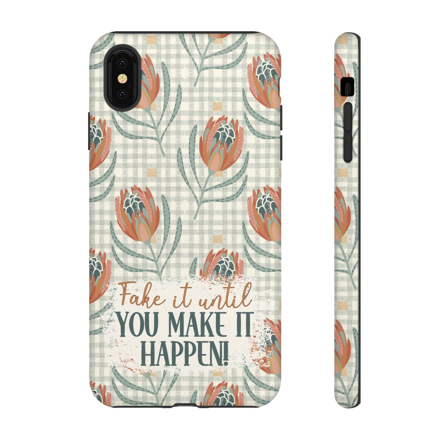 Personalised phone tough case - positive affirmation