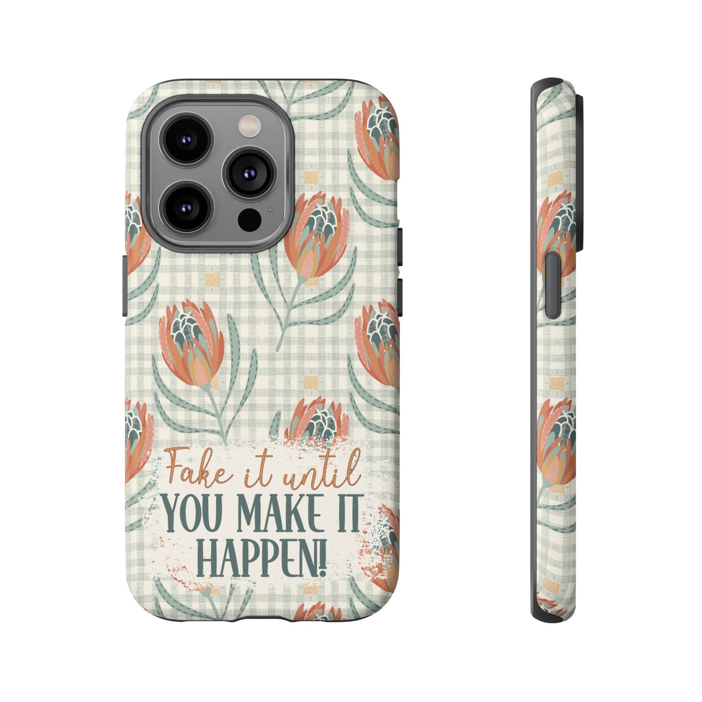 Personalised phone tough case - positive affirmation