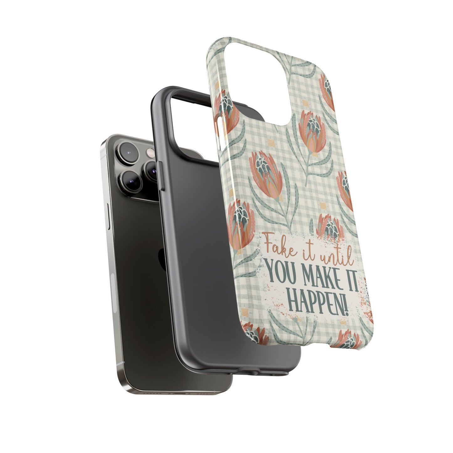 Personalised phone tough case - positive affirmation