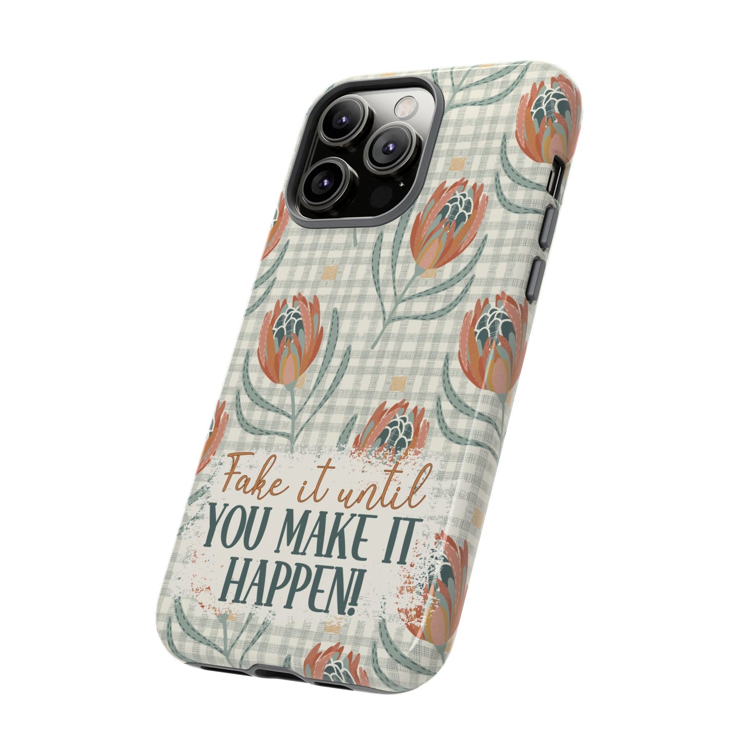 Personalised phone tough case - positive affirmation