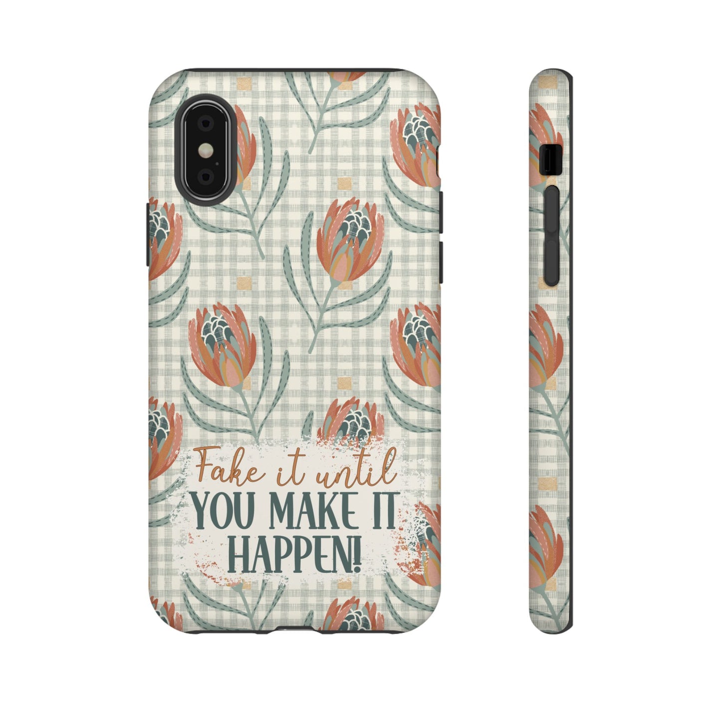 Personalised phone tough case - positive affirmation