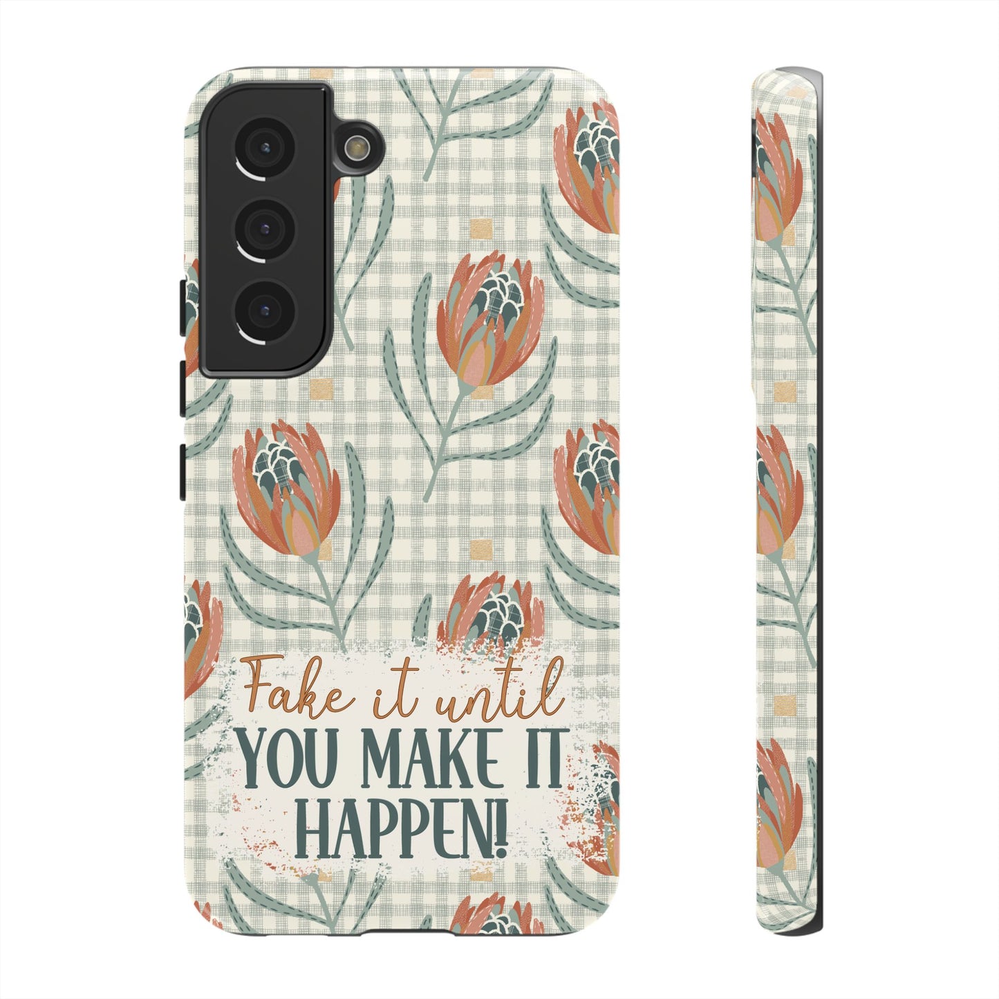 Personalised phone tough case - positive affirmation