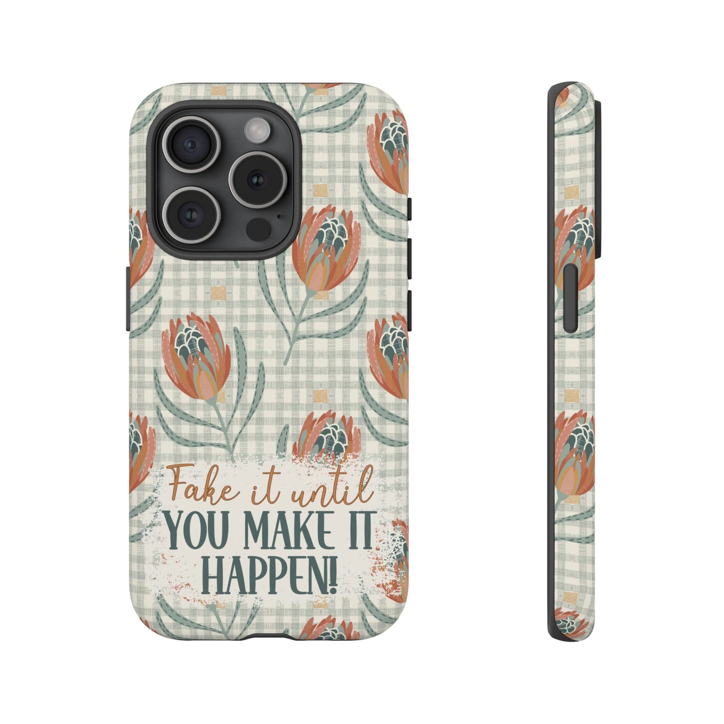 Personalised phone tough case - positive affirmation