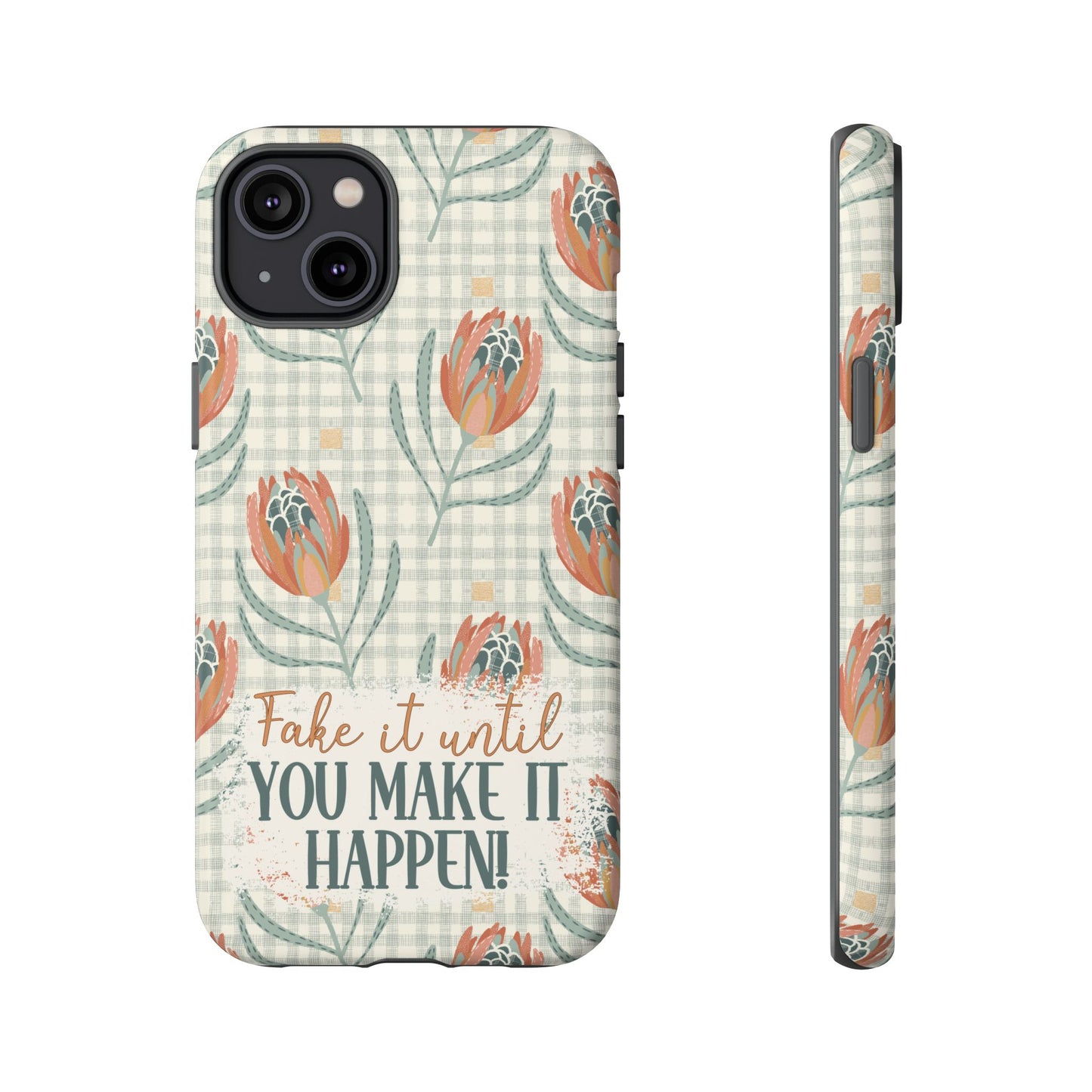 Personalised phone tough case - positive affirmation