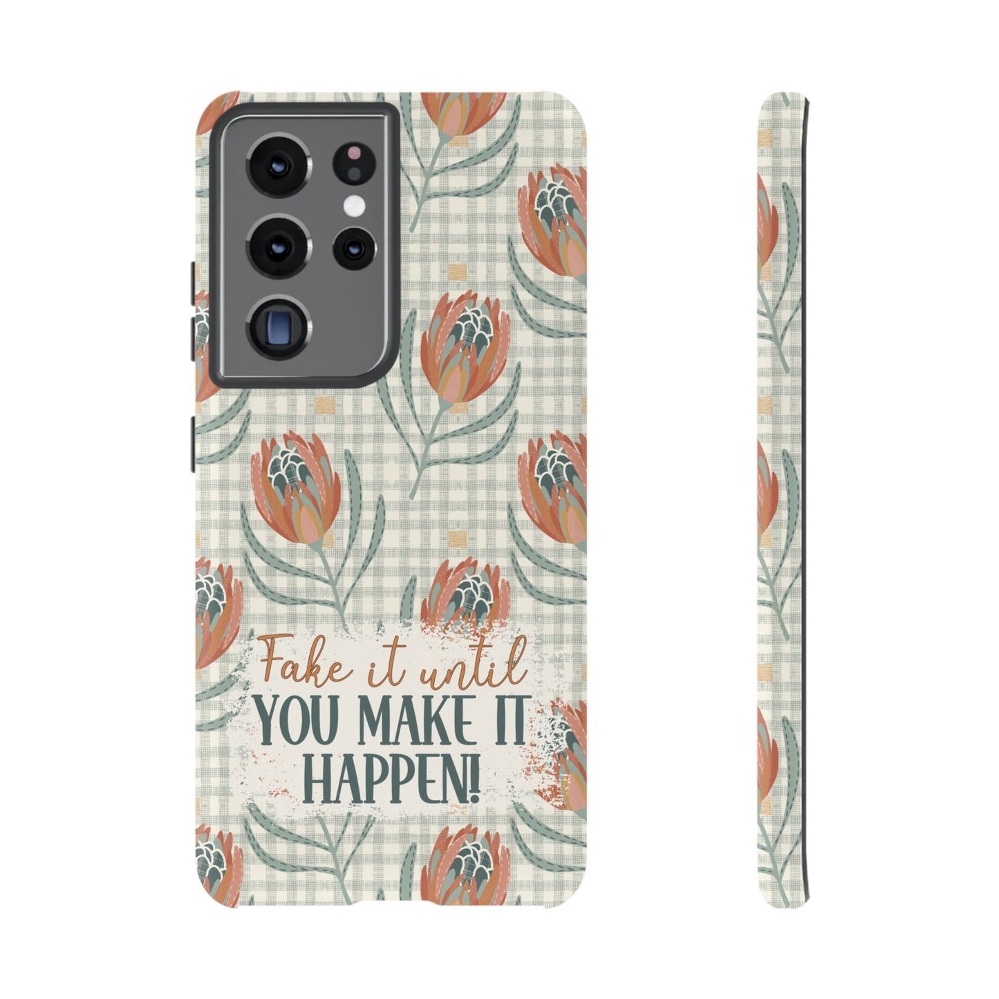 Personalised phone tough case - positive affirmation