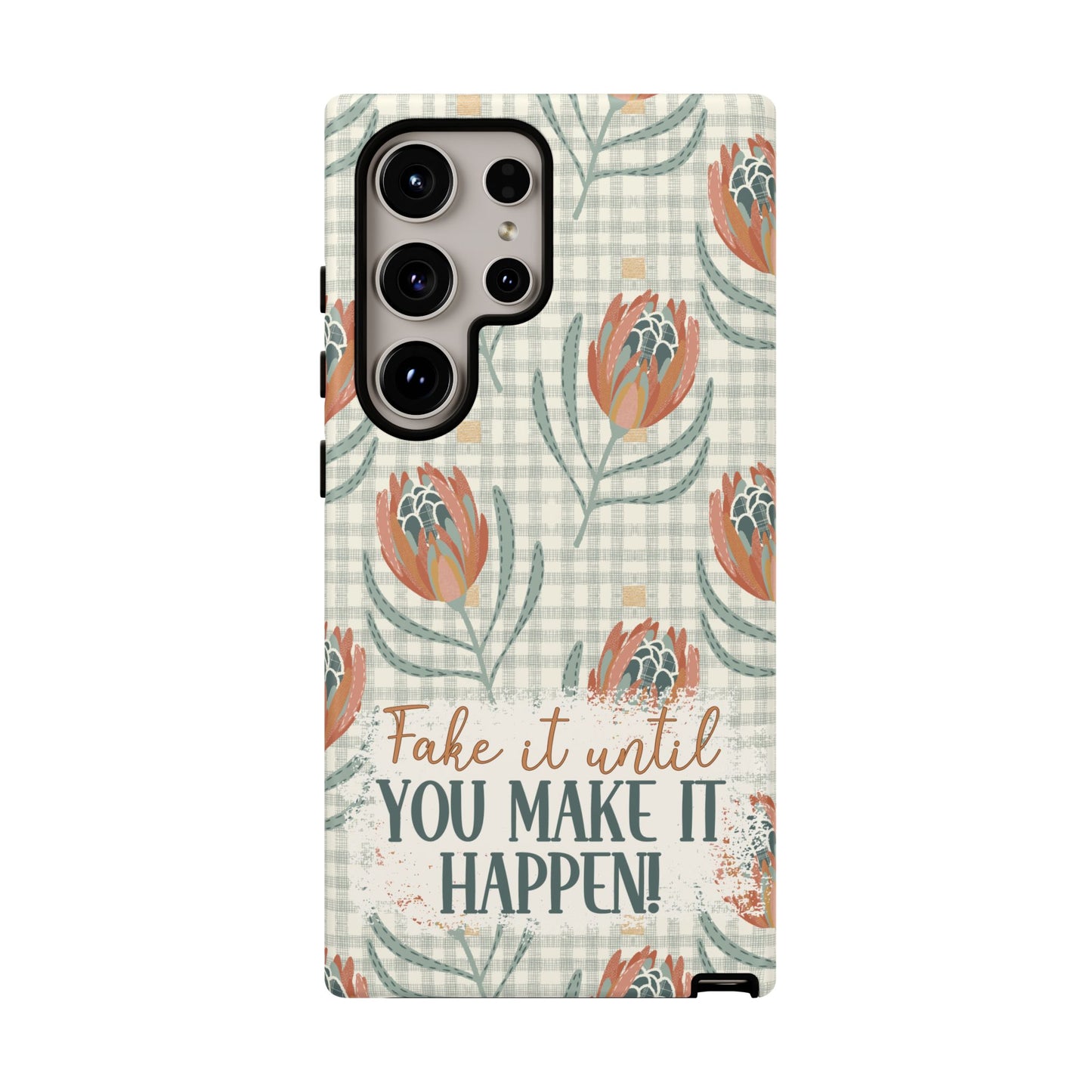 Personalised phone tough case - positive affirmation