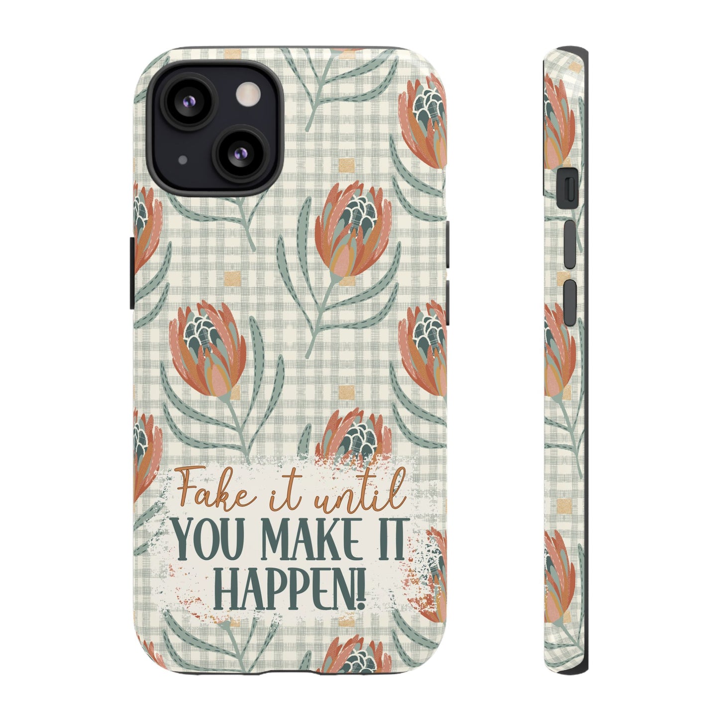 Personalised phone tough case - positive affirmation