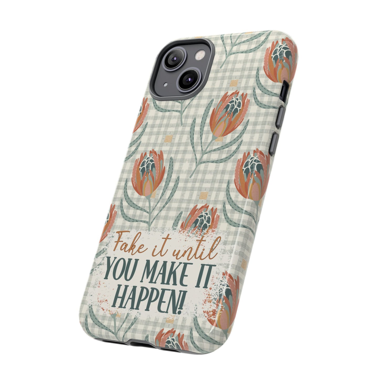 Personalised phone tough case - positive affirmation
