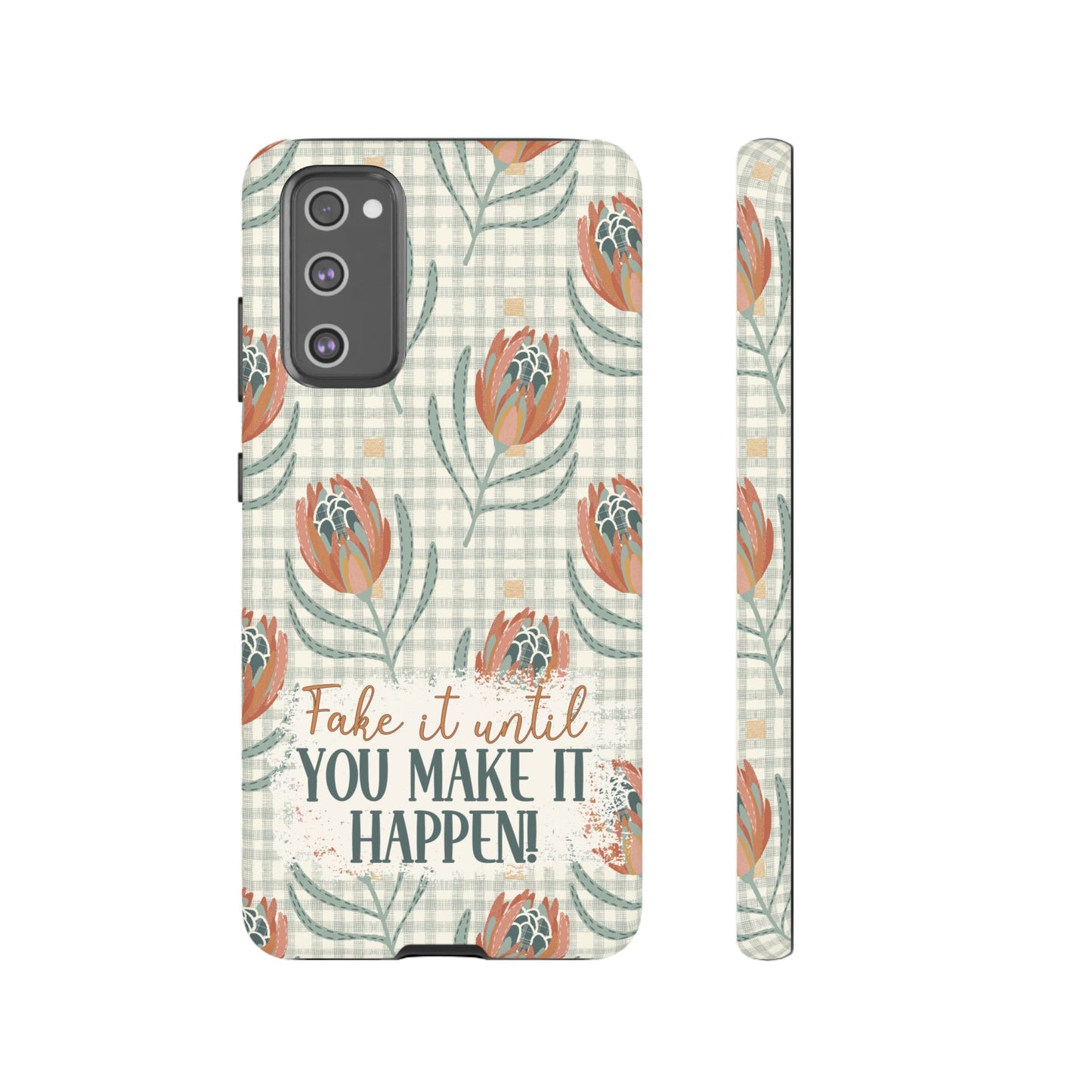 Personalised phone tough case - positive affirmation