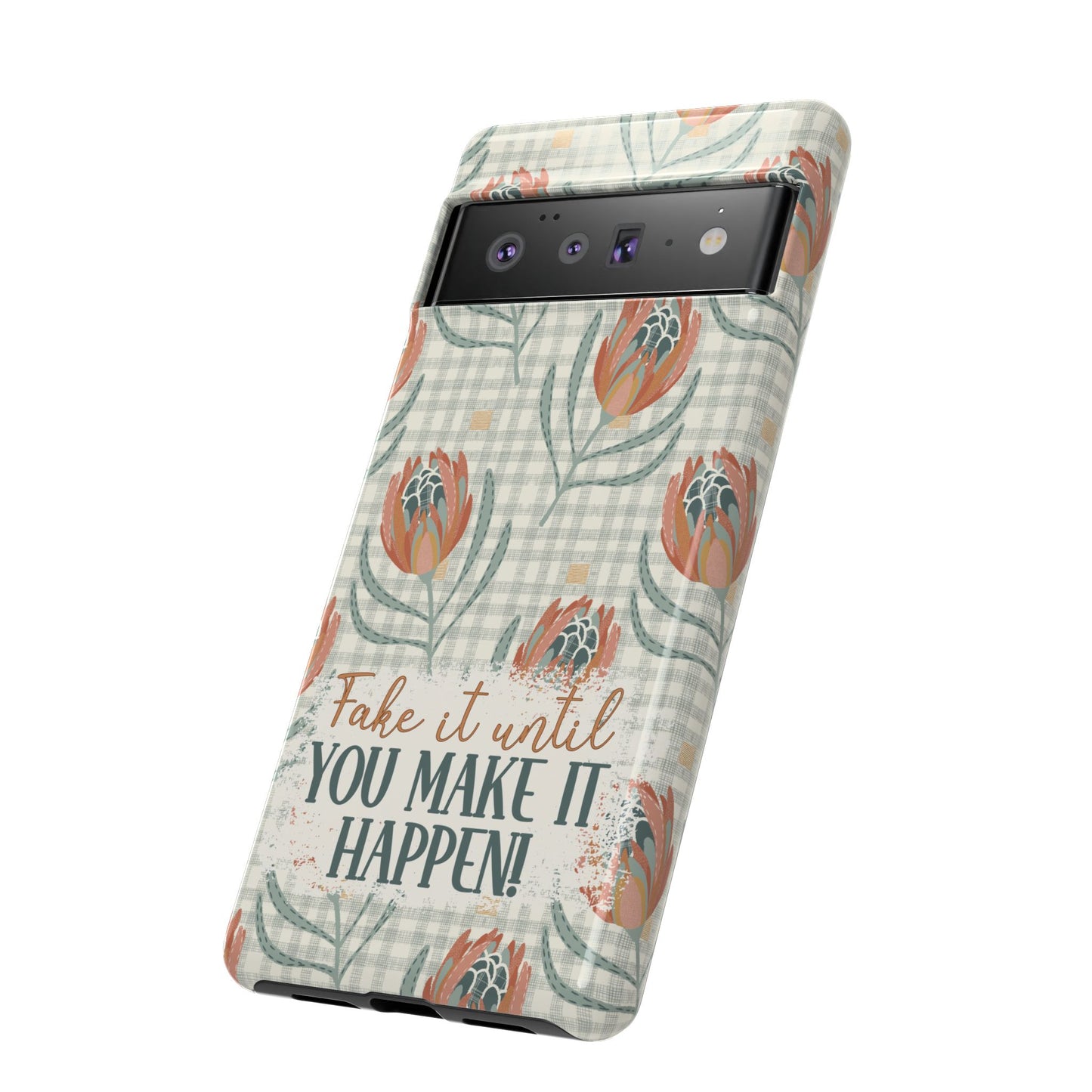 Personalised phone tough case - positive affirmation