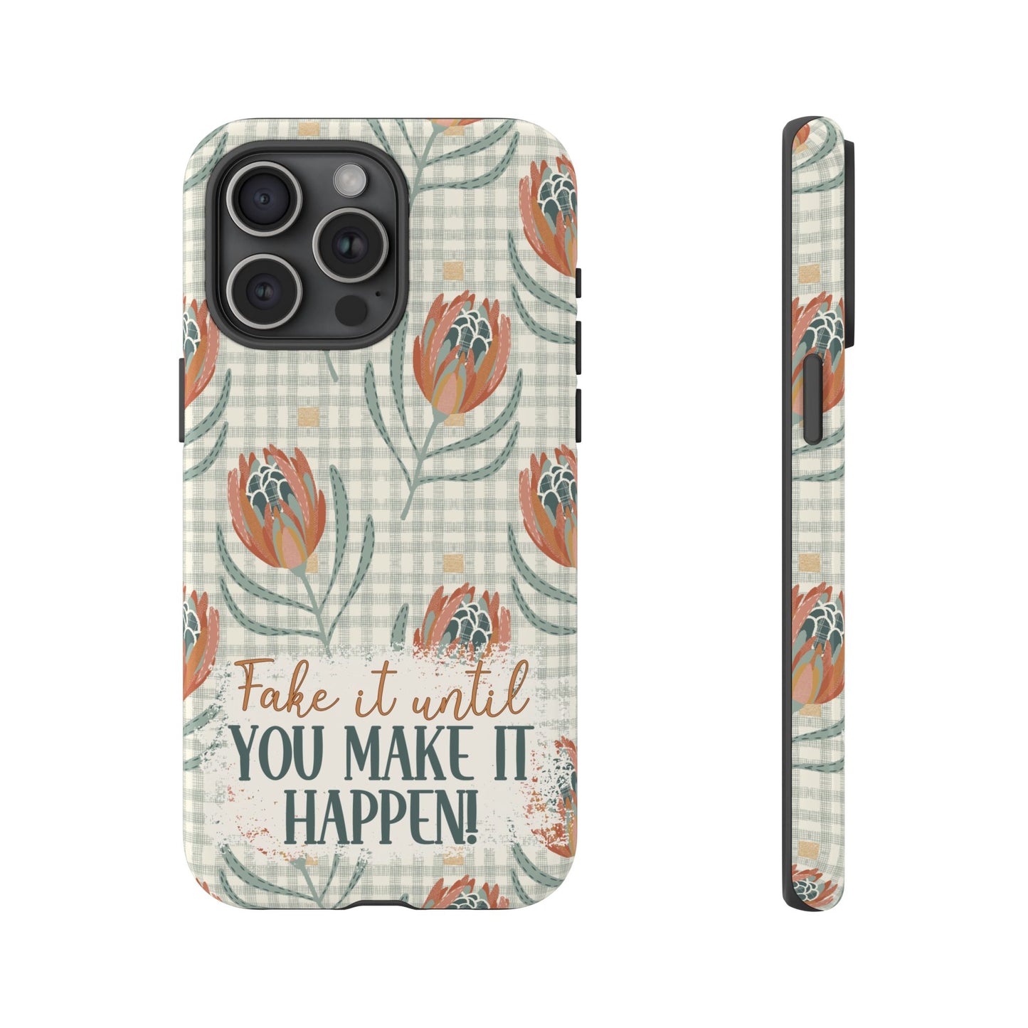 Personalised phone tough case - positive affirmation