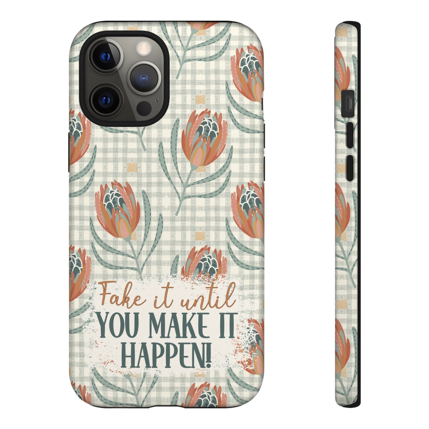 Personalised phone tough case - positive affirmation