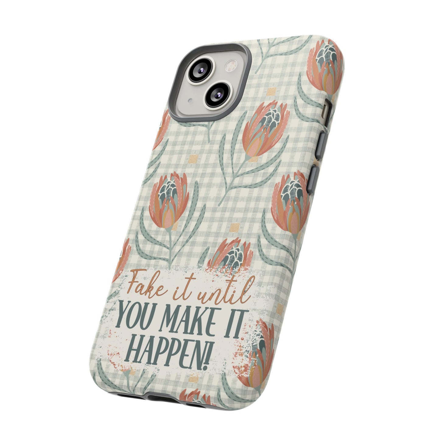 Personalised phone tough case - positive affirmation