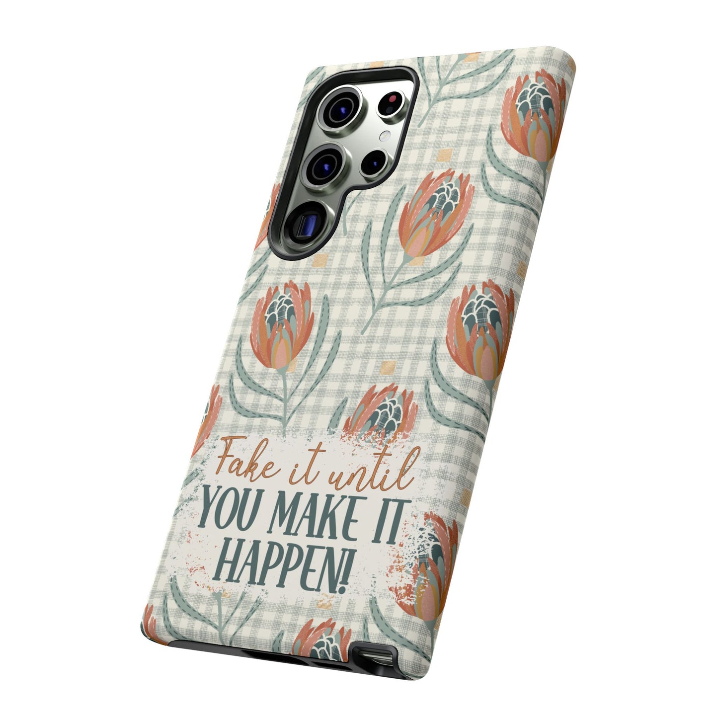 Personalised phone tough case - positive affirmation