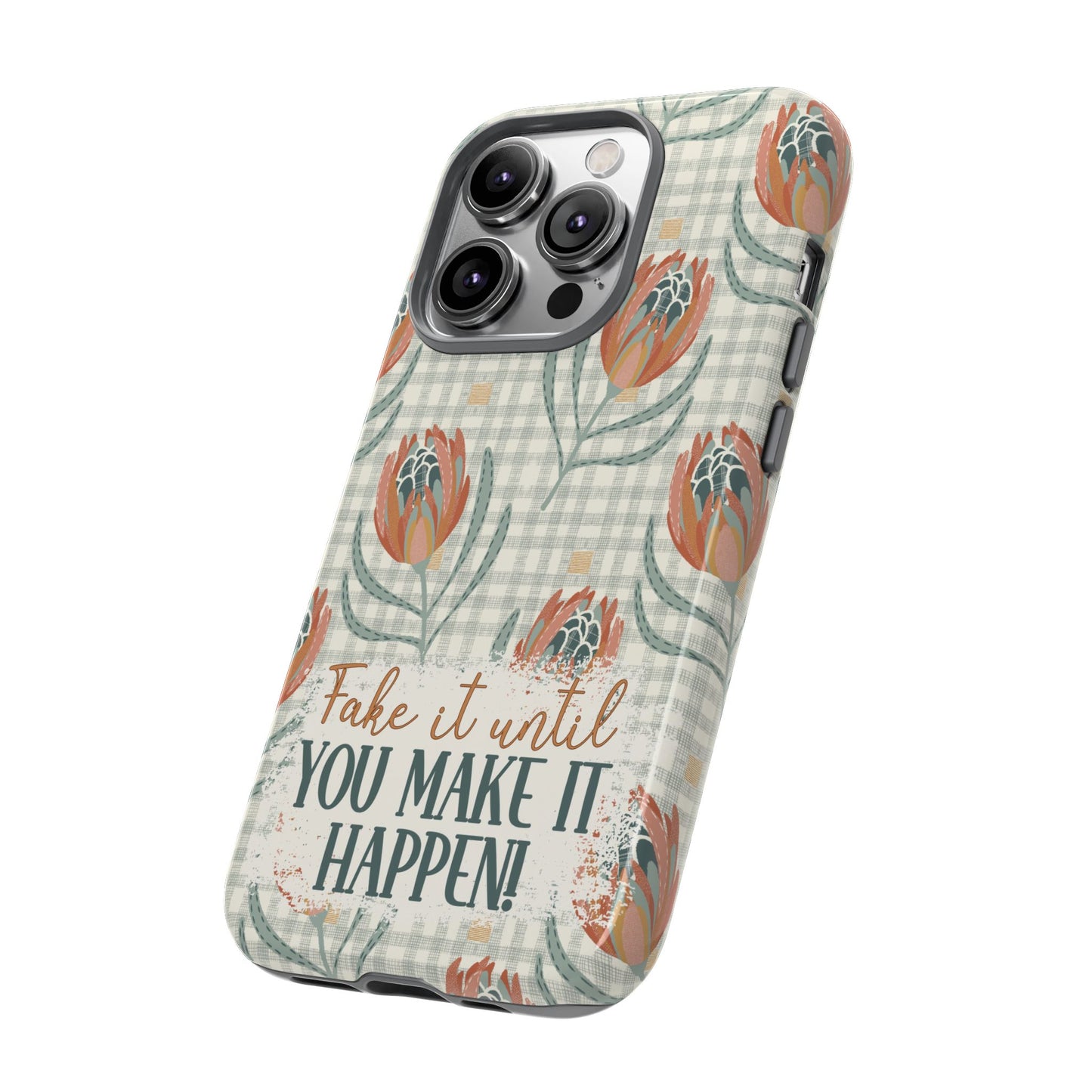 Personalised phone tough case - positive affirmation