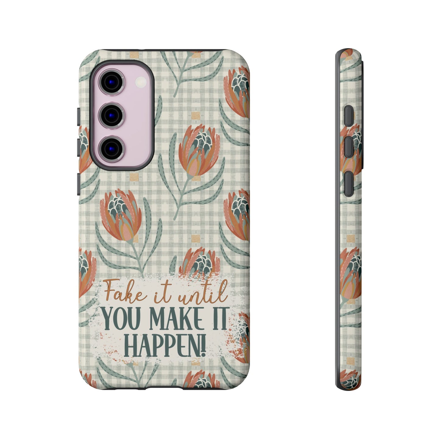 Personalised phone tough case - positive affirmation