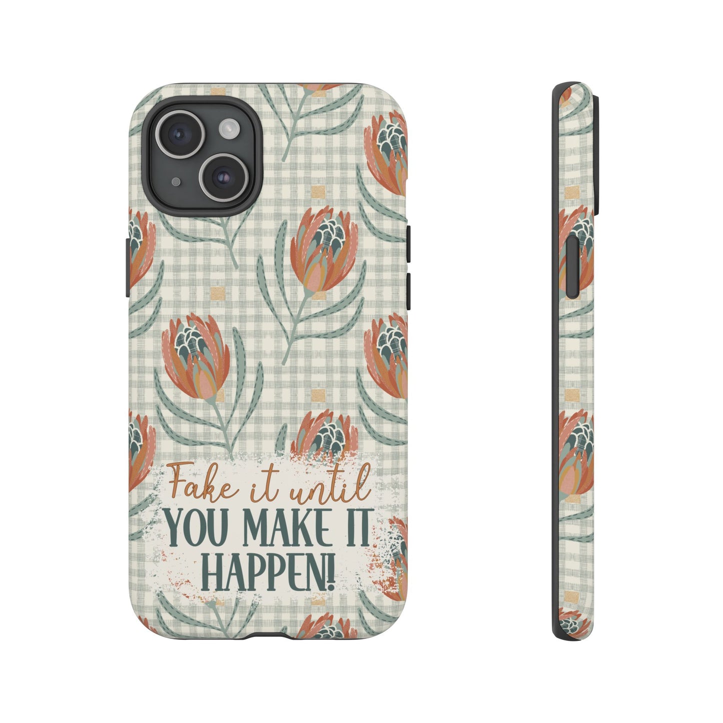 Personalised phone tough case - positive affirmation