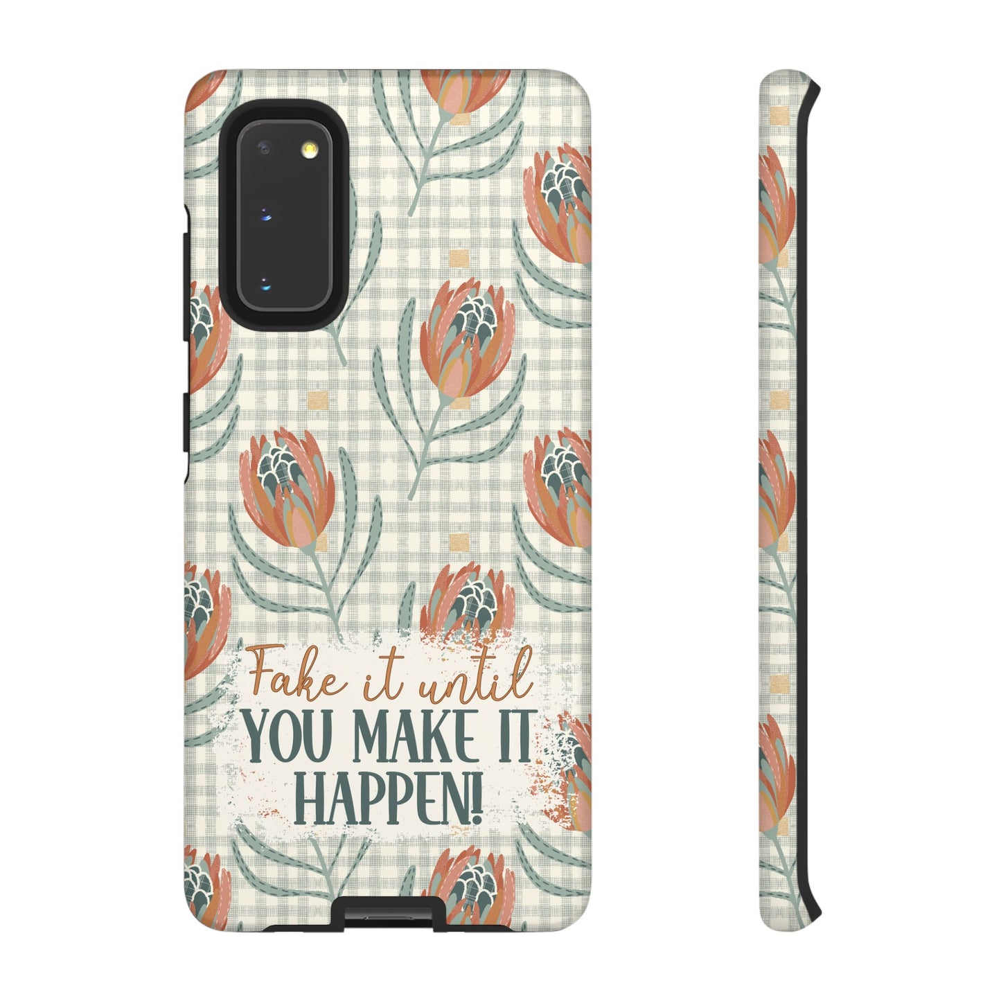Personalised phone tough case - positive affirmation