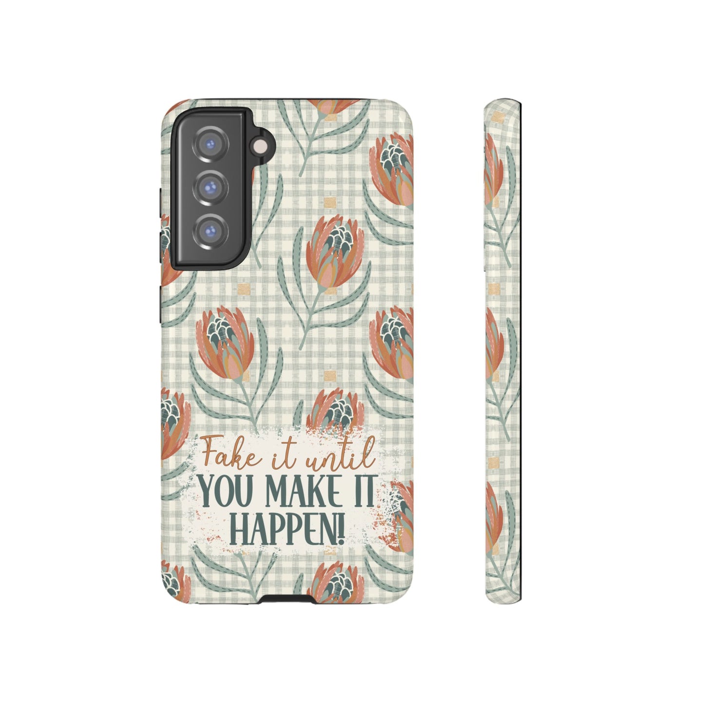 Personalised phone tough case - positive affirmation