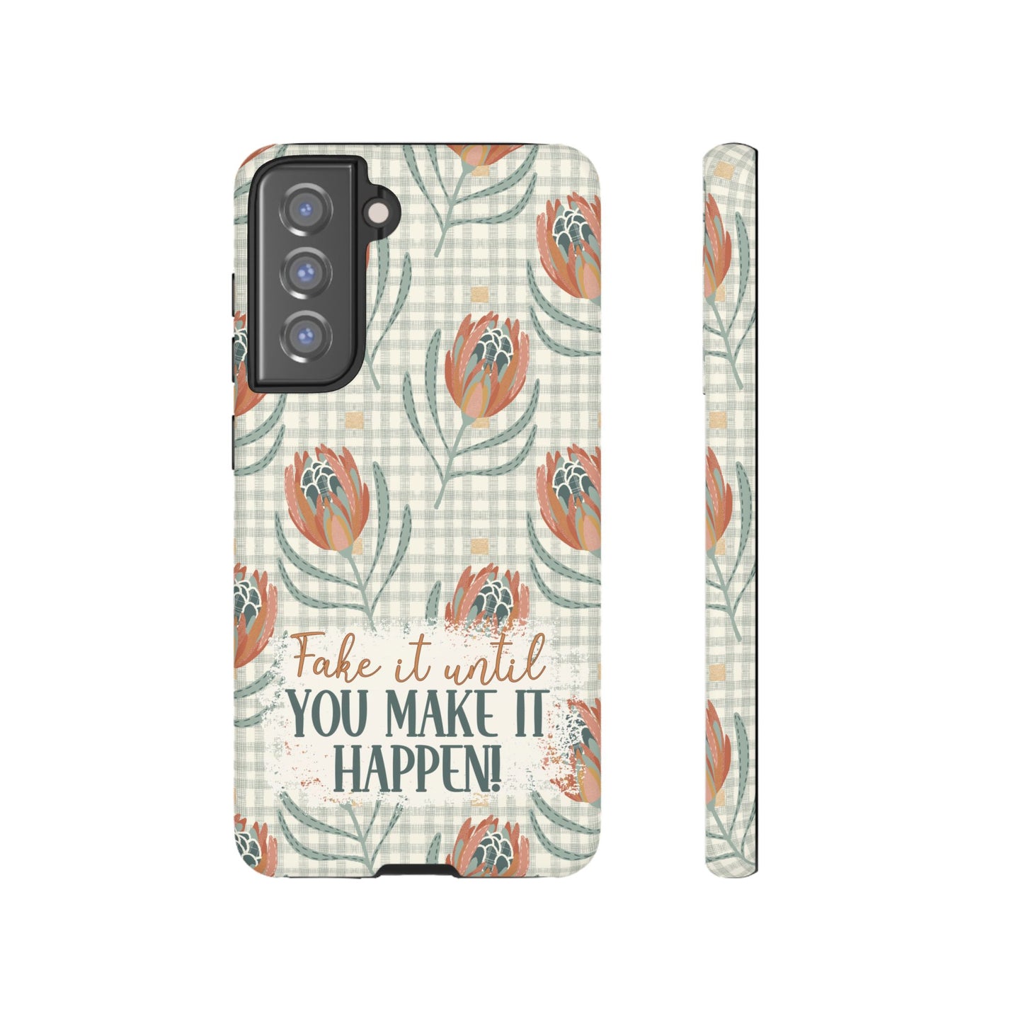 Personalised phone tough case - positive affirmation