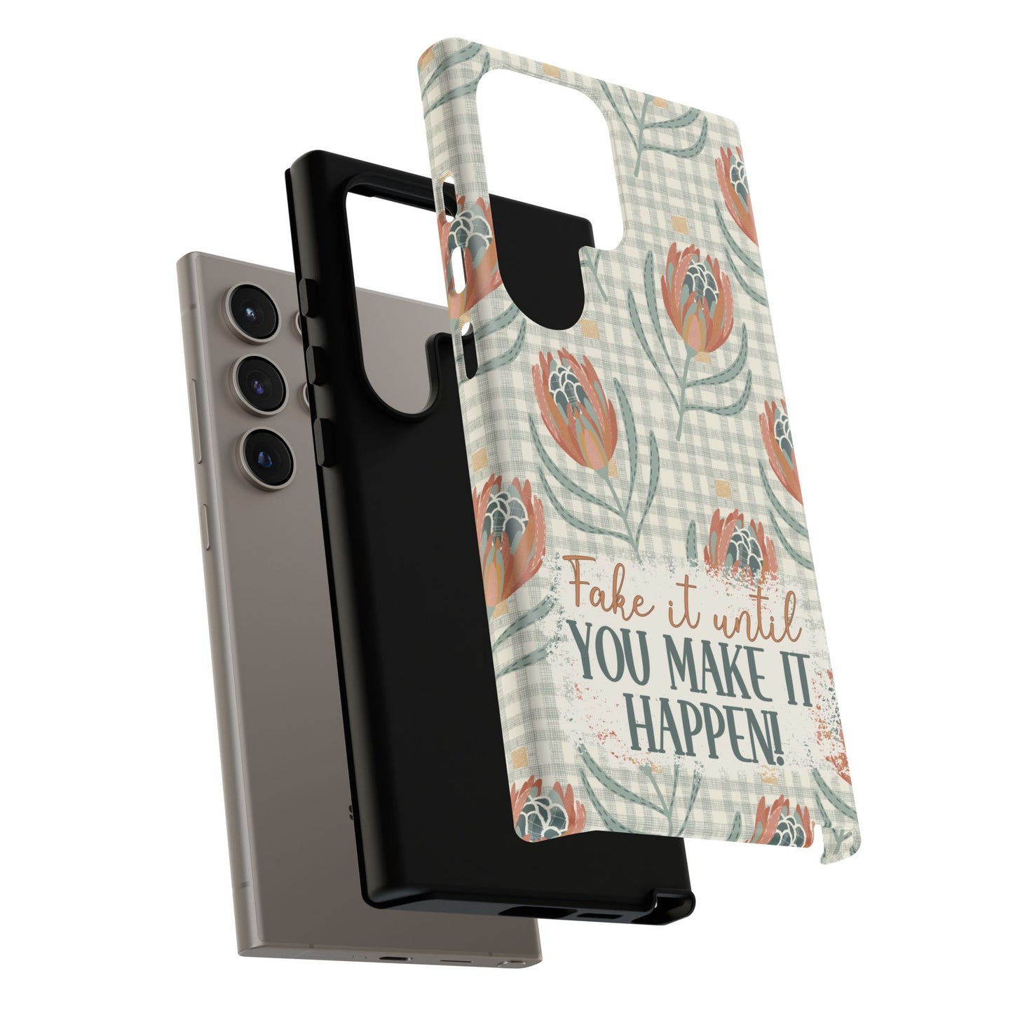 Personalised phone tough case - positive affirmation