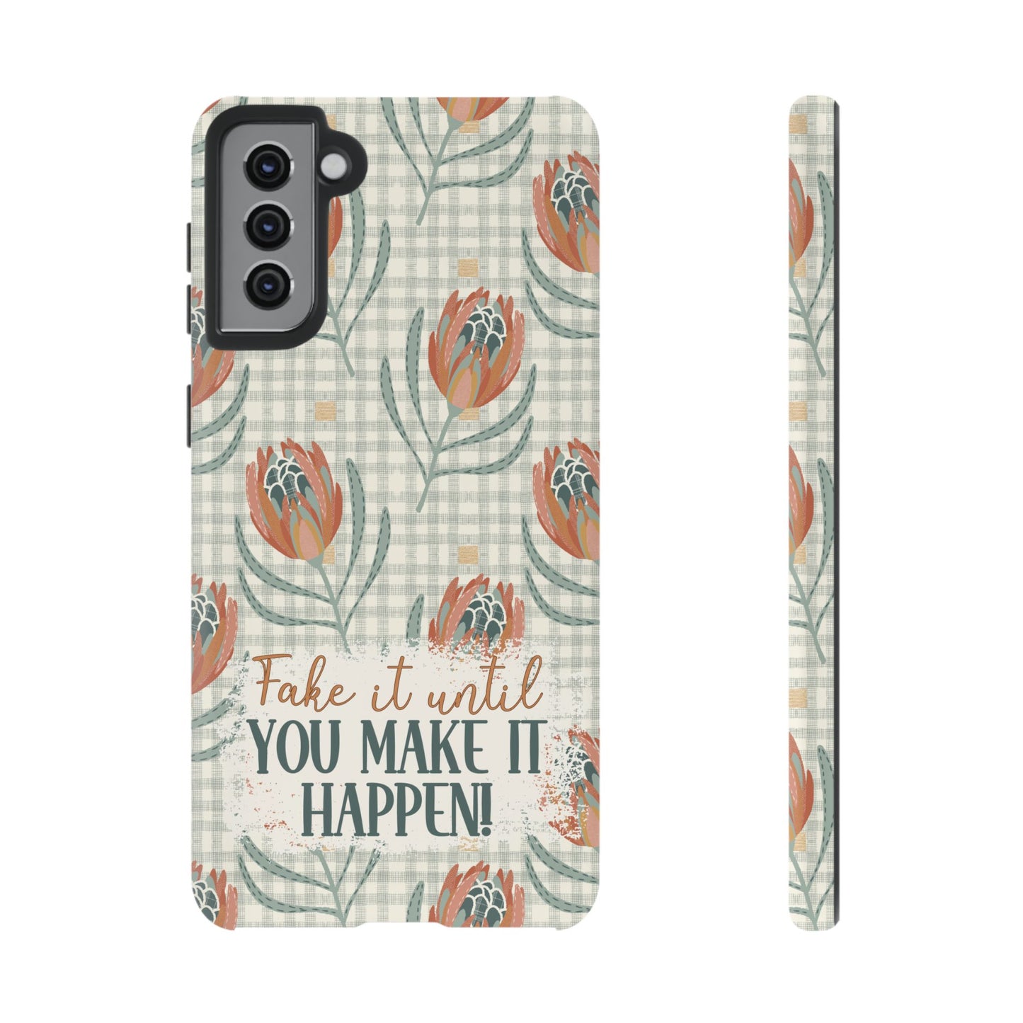 Personalised phone tough case - positive affirmation