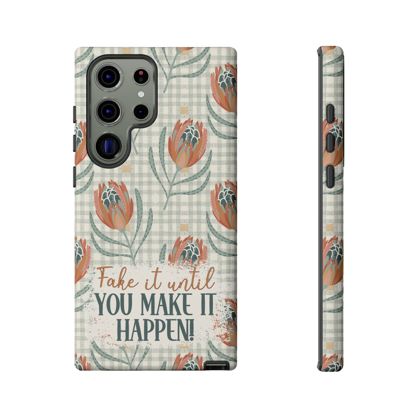 Personalised phone tough case - positive affirmation