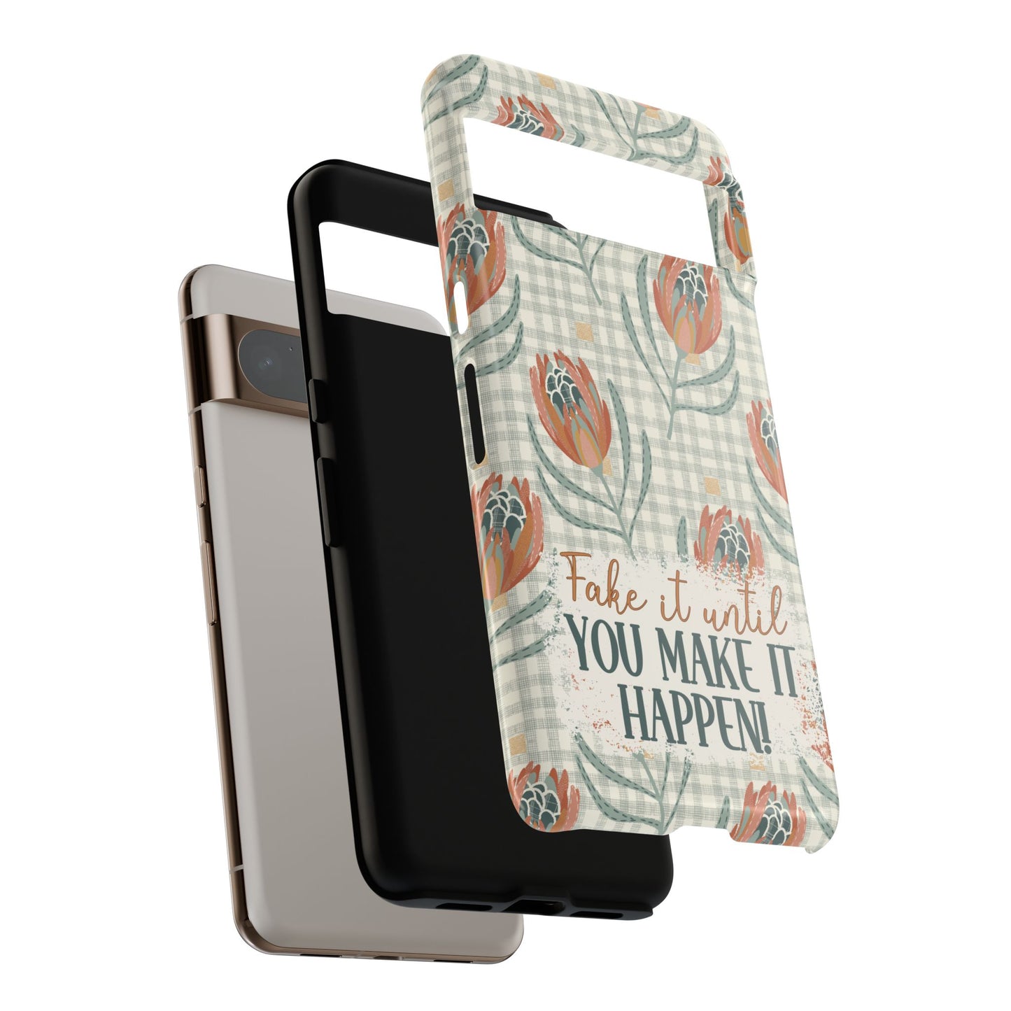 Personalised phone tough case - positive affirmation