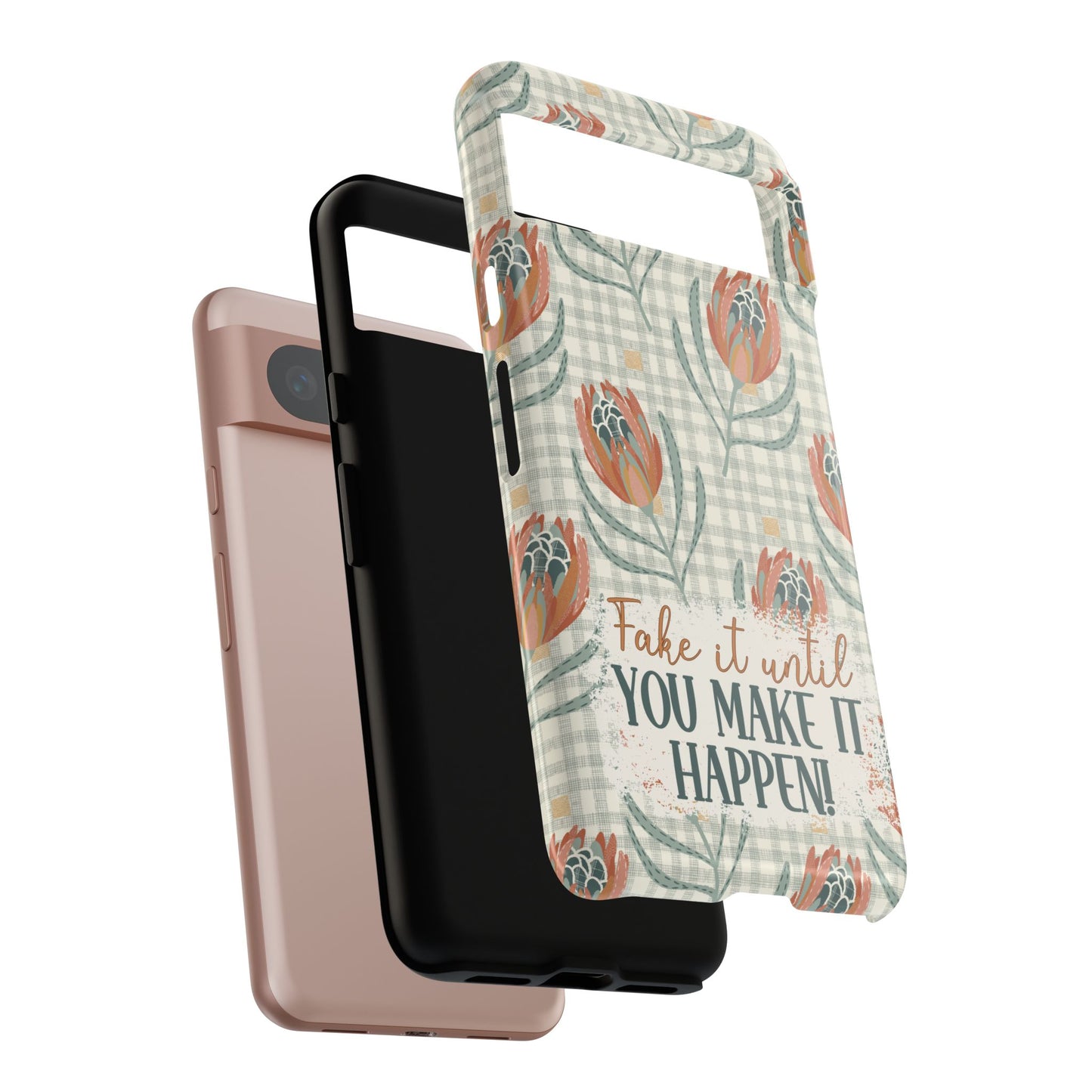 Personalised phone tough case - positive affirmation