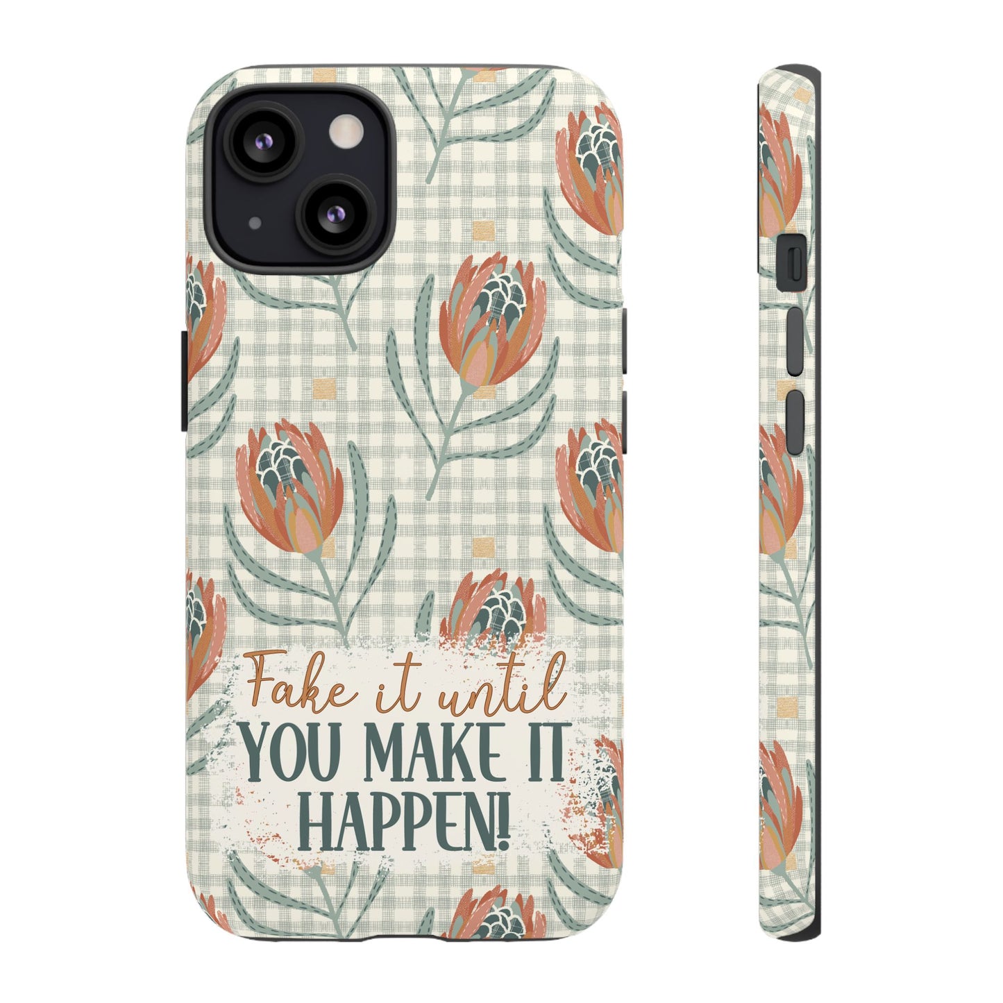 Personalised phone tough case - positive affirmation