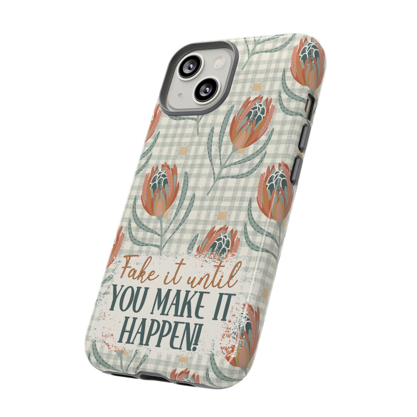 Personalised phone tough case - positive affirmation
