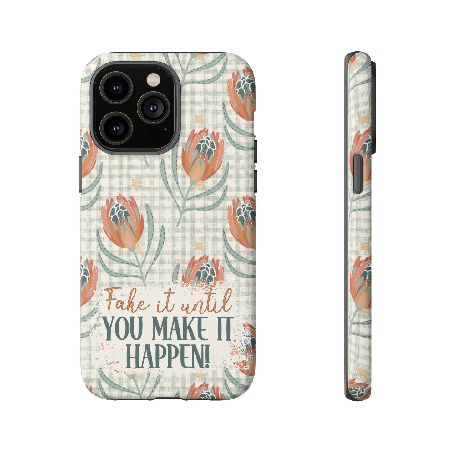 Personalised phone tough case - positive affirmation