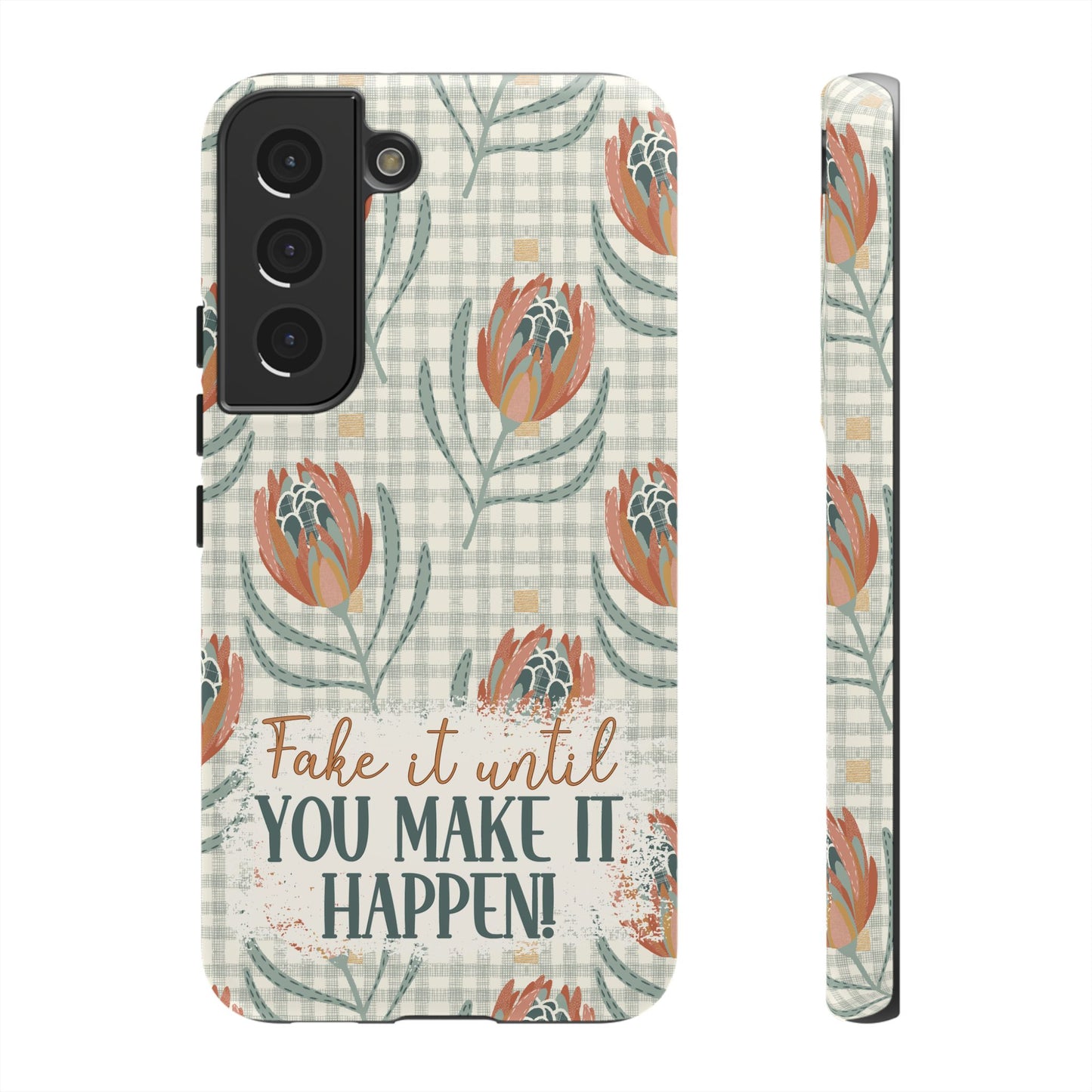 Personalised phone tough case - positive affirmation