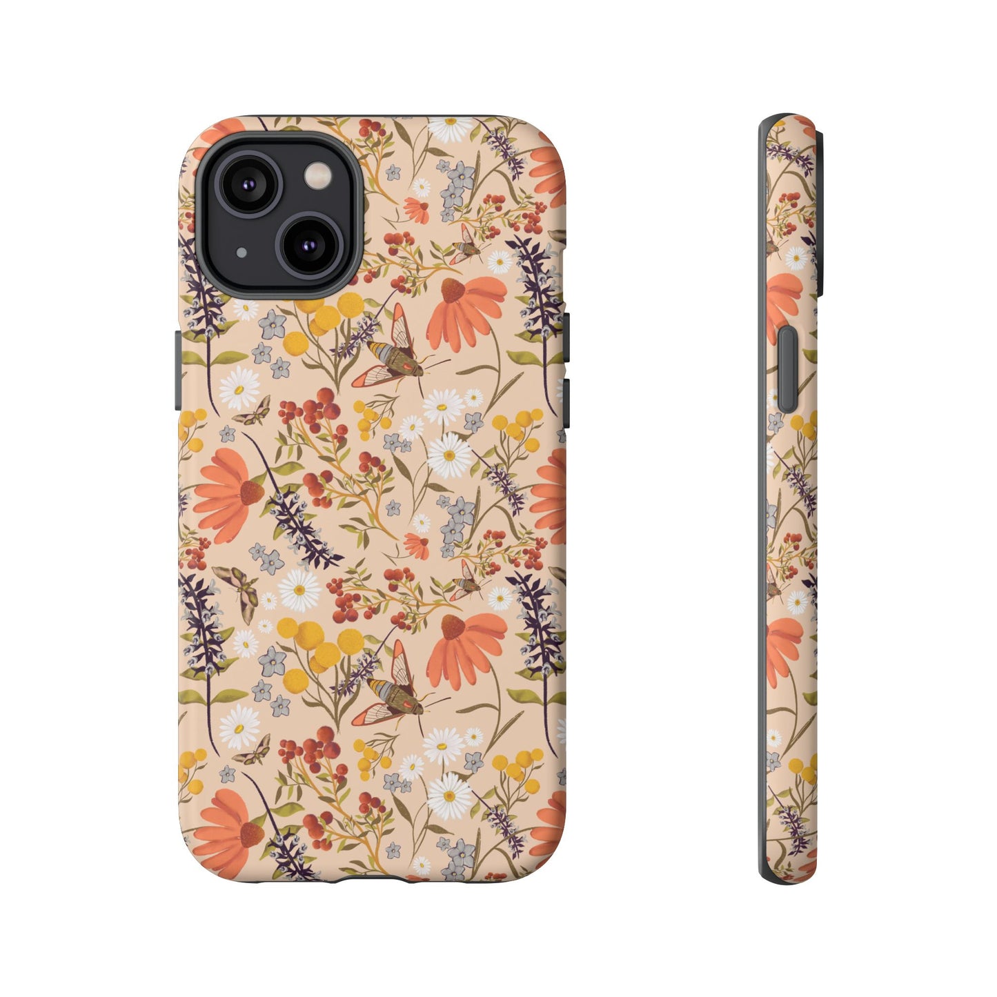 Whimsical Wildflower Design - Phone tough case
