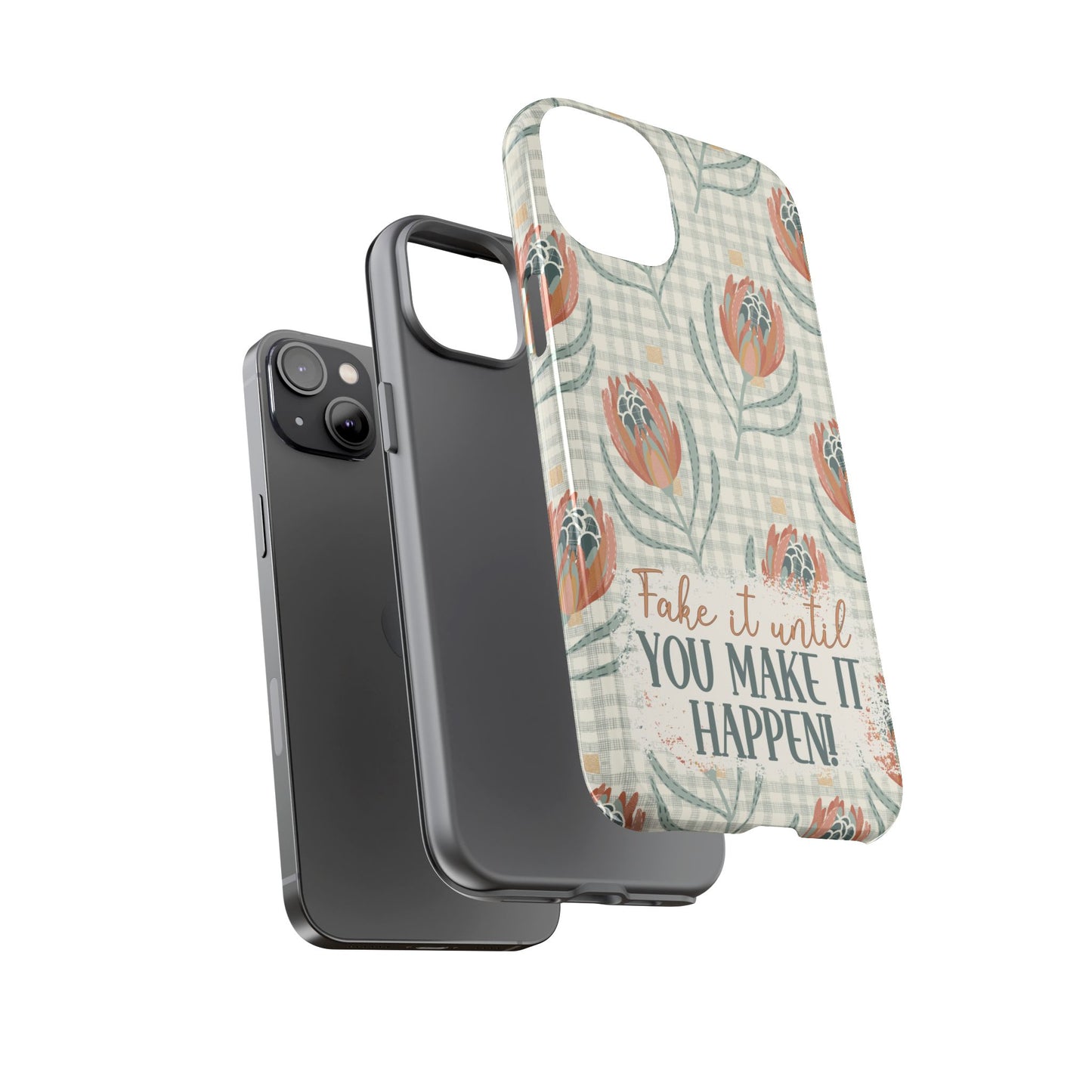Personalised phone tough case - positive affirmation