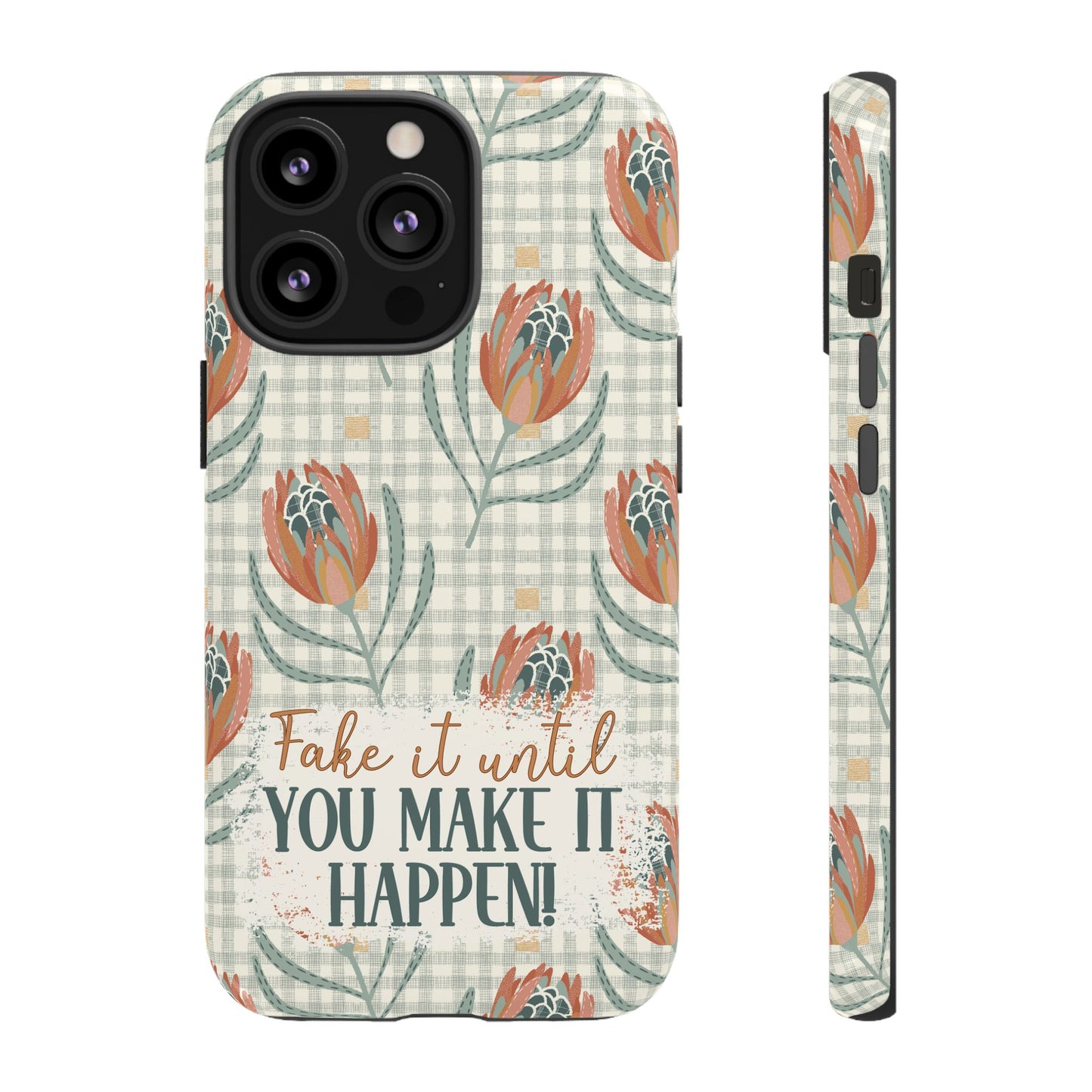 Personalised phone tough case - positive affirmation