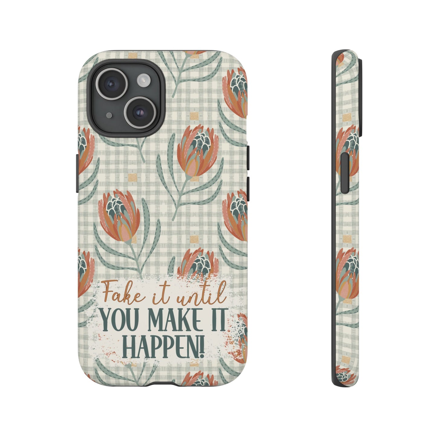 Personalised phone tough case - positive affirmation