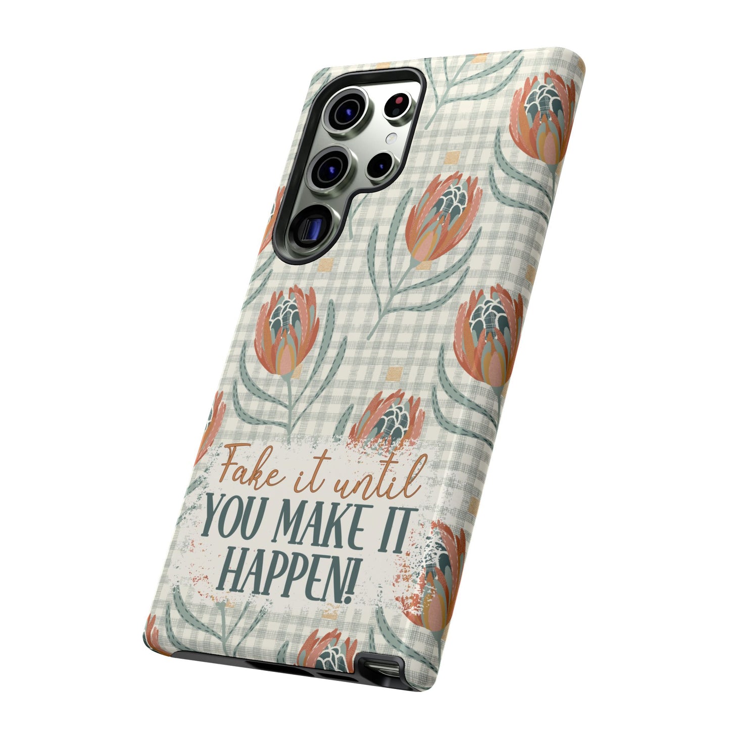 Personalised phone tough case - positive affirmation
