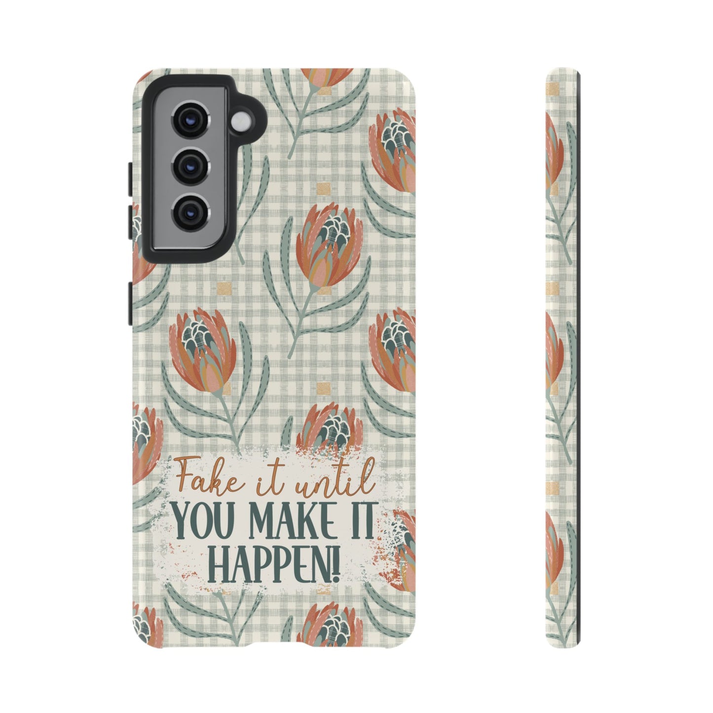 Personalised phone tough case - positive affirmation