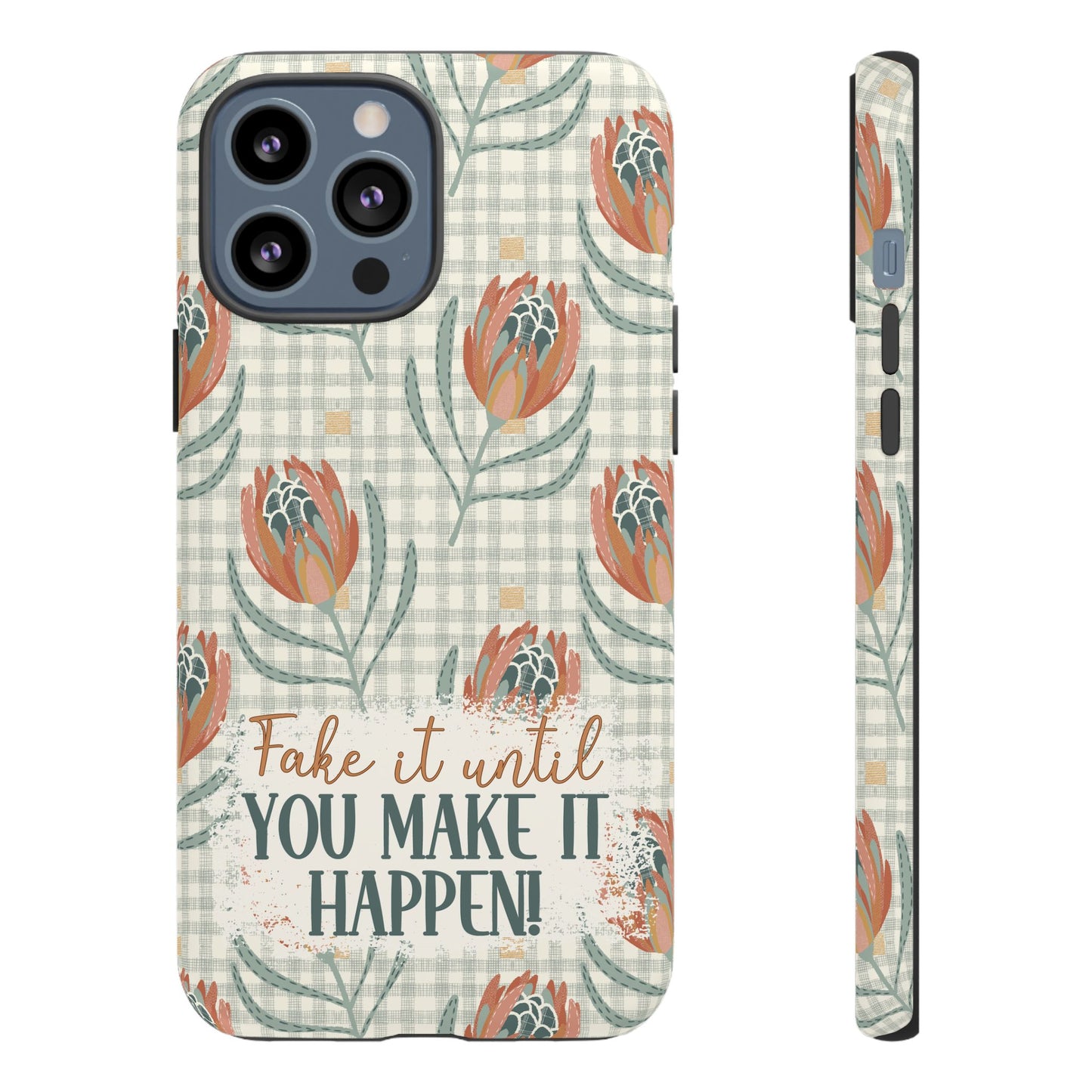 Personalised phone tough case - positive affirmation