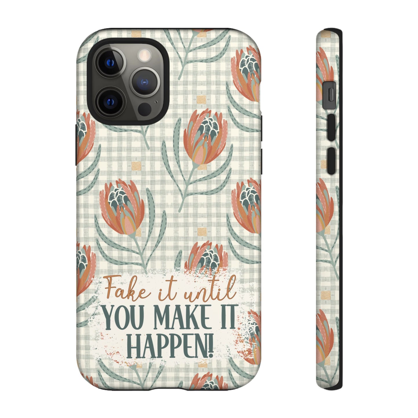 Personalised phone tough case - positive affirmation