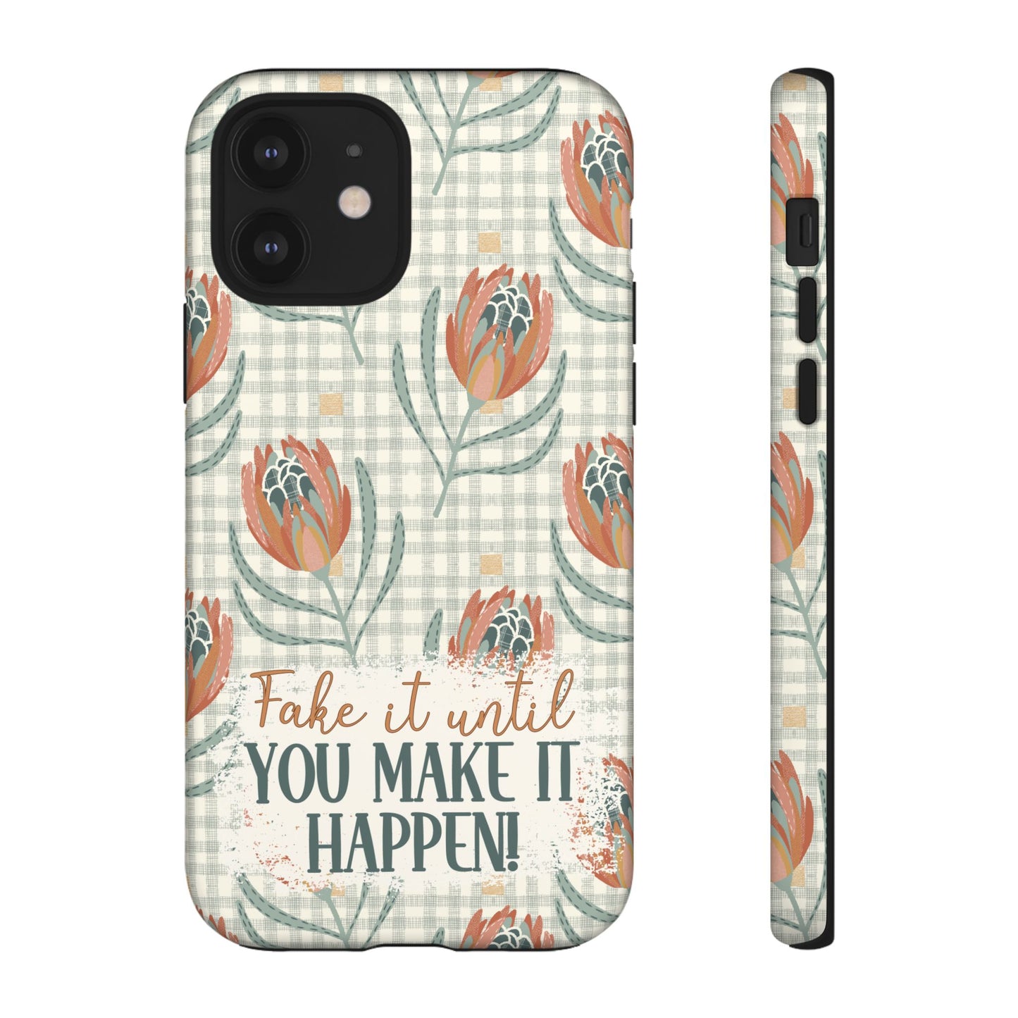 Personalised phone tough case - positive affirmation