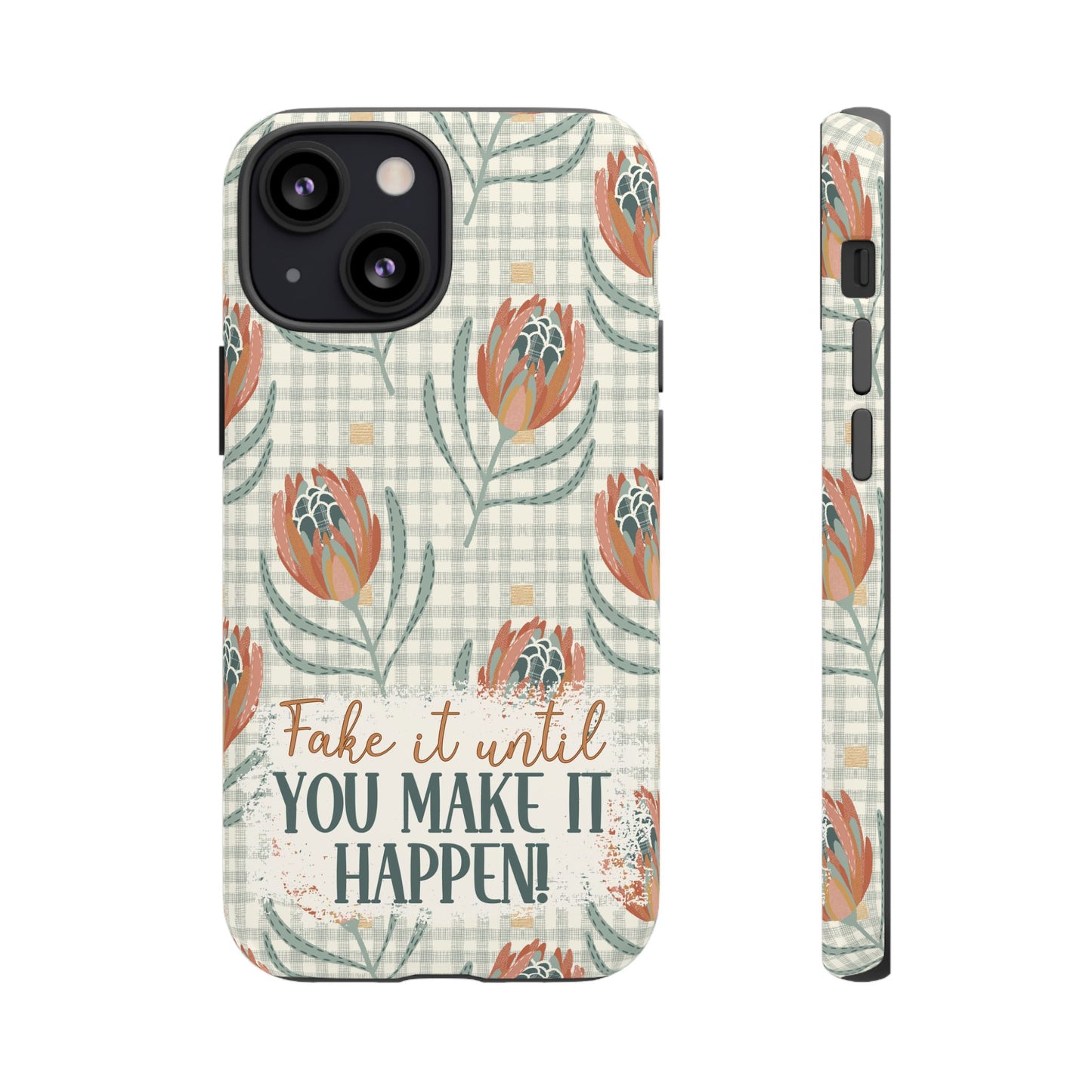 Personalised phone tough case - positive affirmation