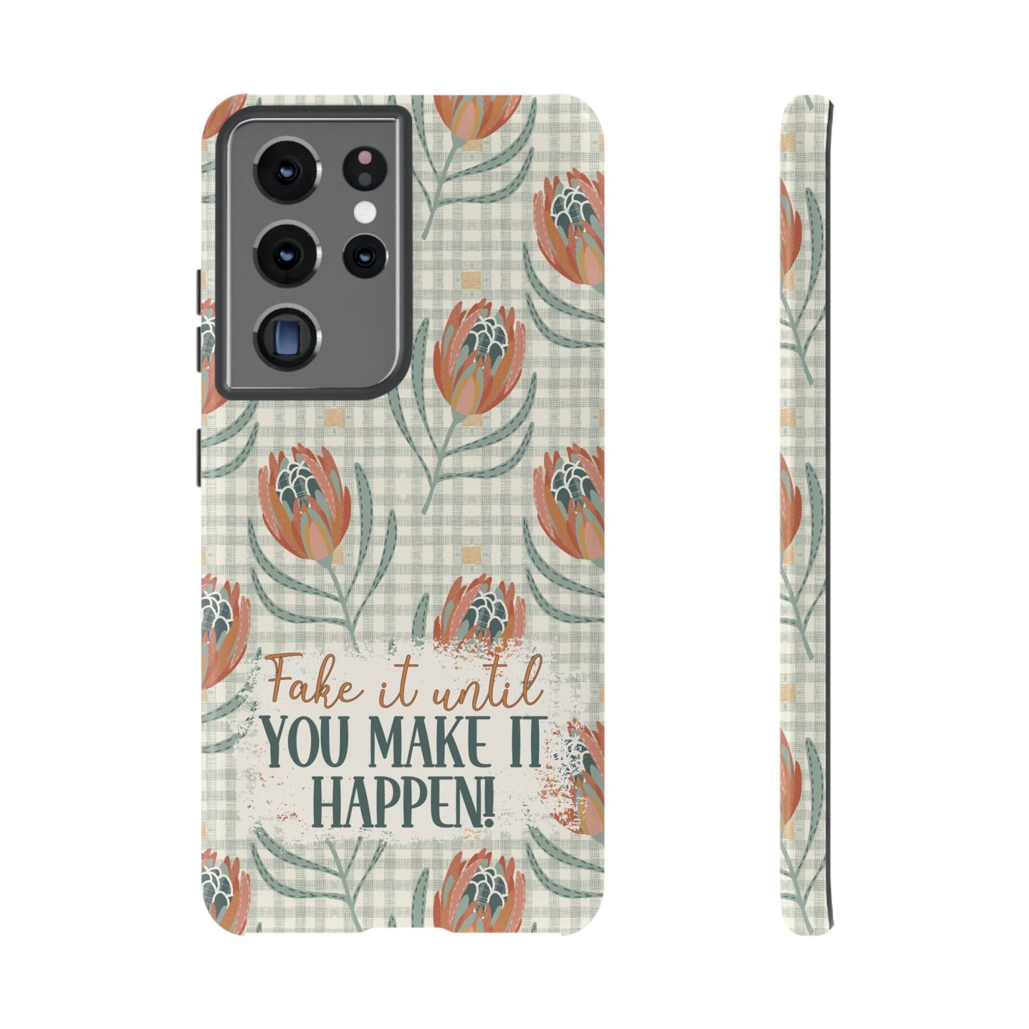 Personalised phone tough case - positive affirmation