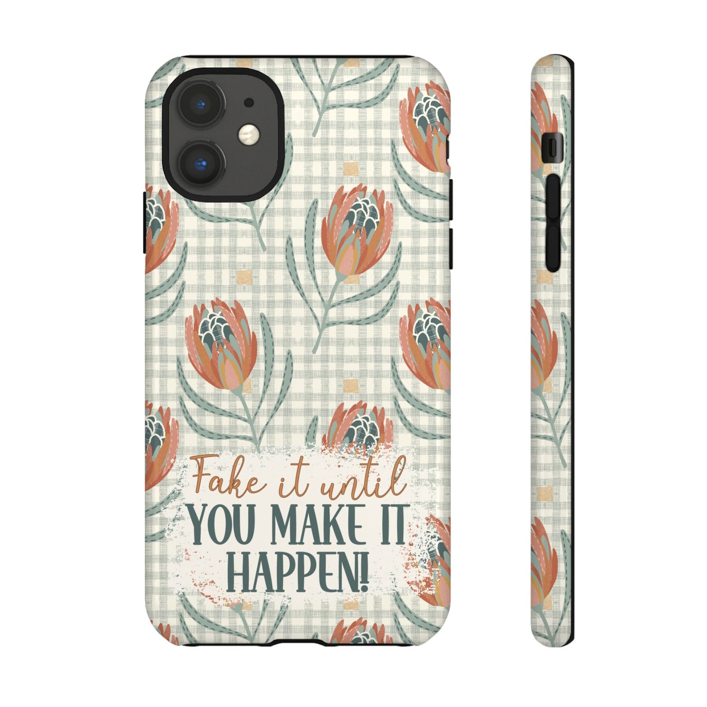 Personalised phone tough case - positive affirmation