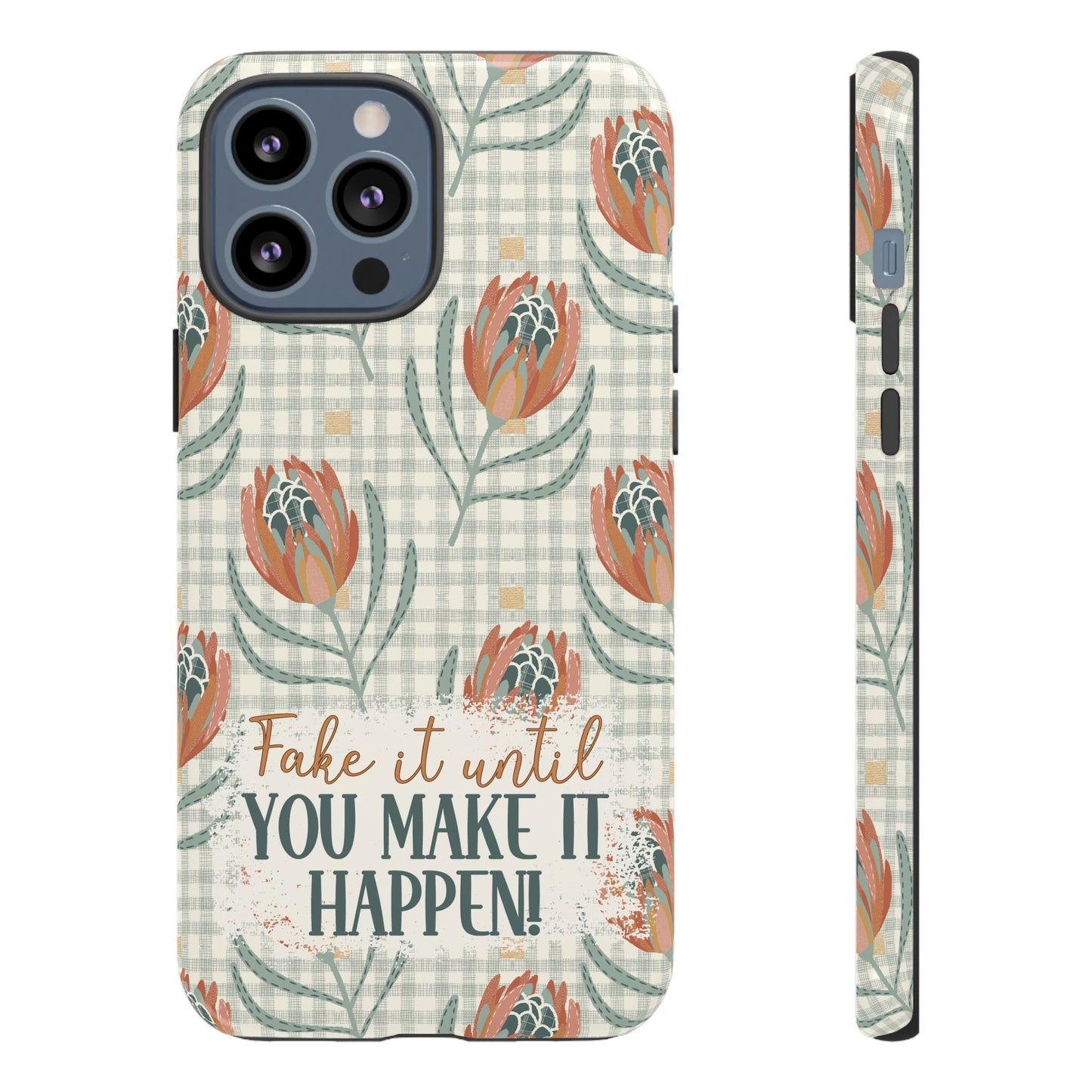 Personalised phone tough case - positive affirmation