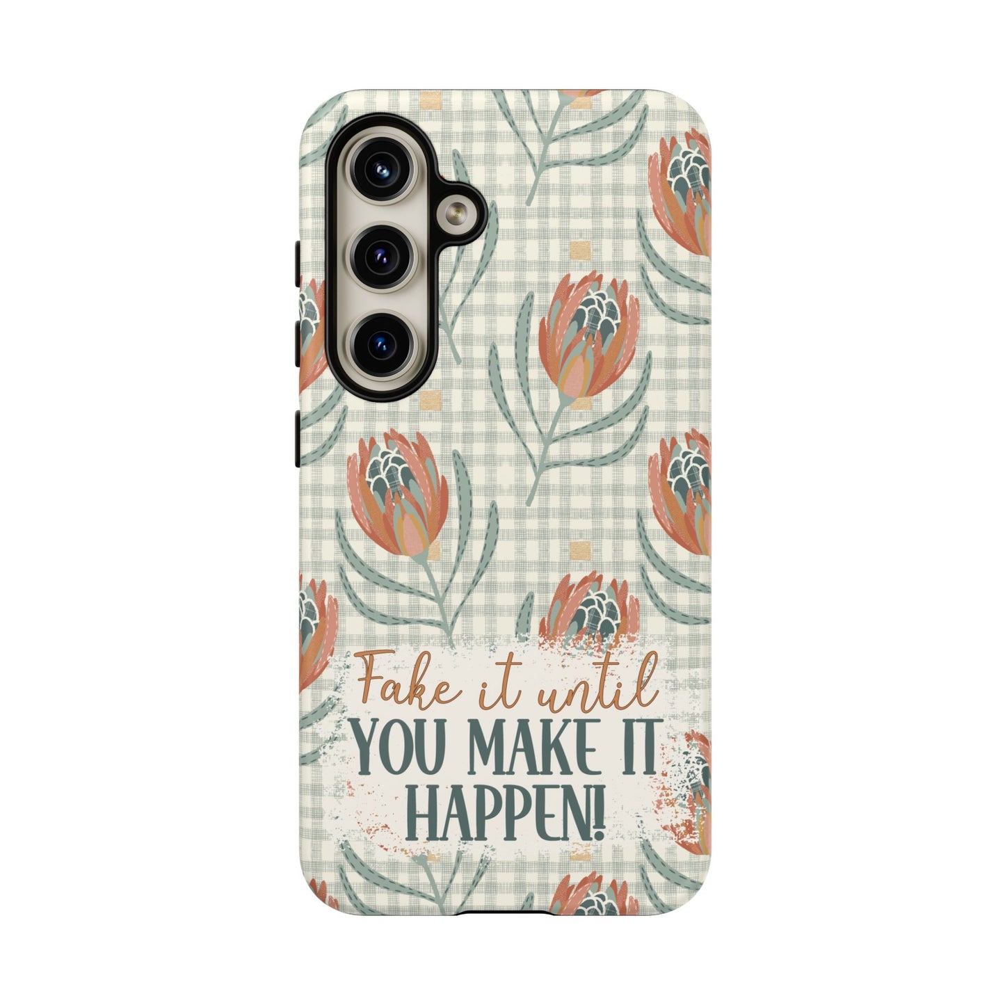 Personalised phone tough case - positive affirmation